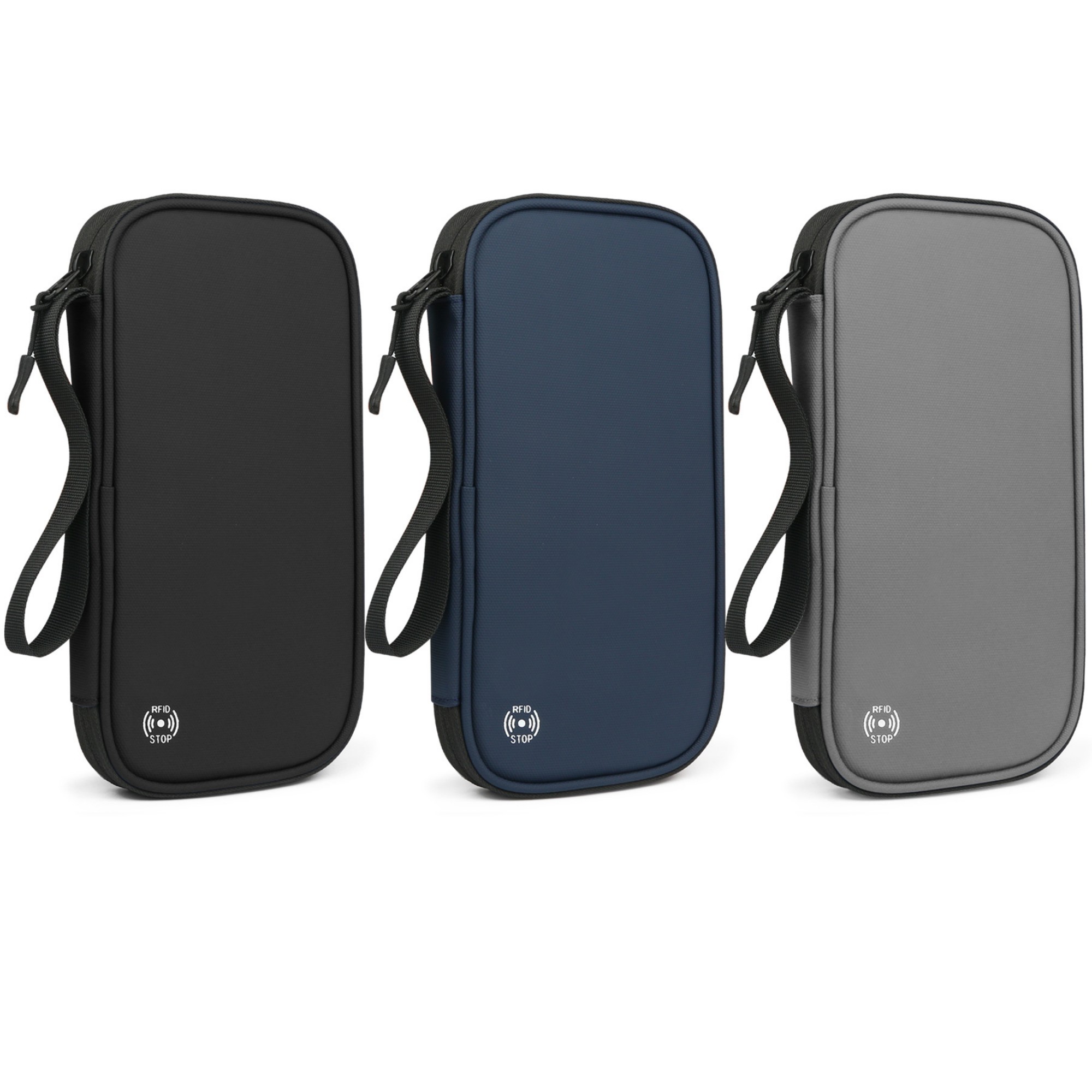 RFID Blocking Portable Capacious Foldable Case Bag 4
