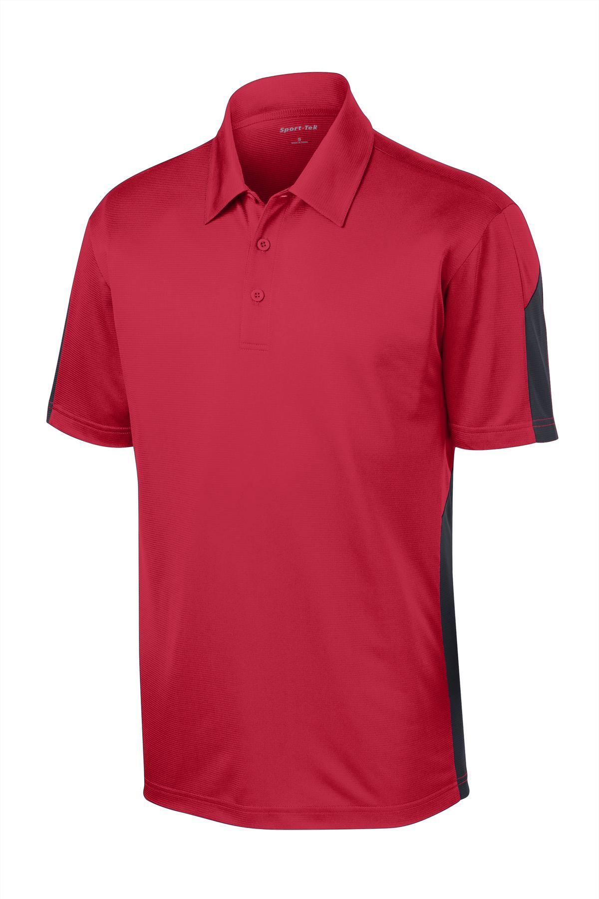 Sport-Tek PosiCharge Active Textured Colorblock Polo. ST695 7