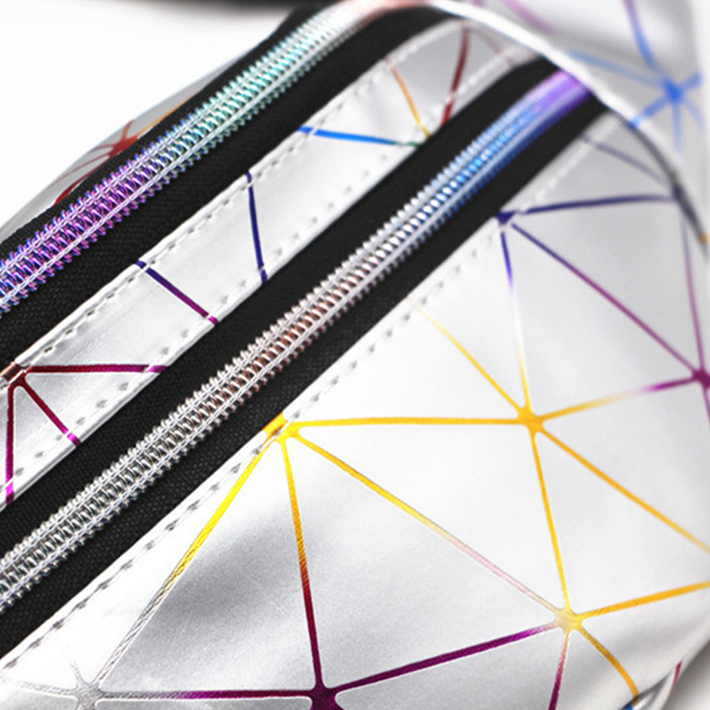 Diamond dazzling laser PU fanny packwaist bag chest bag 4