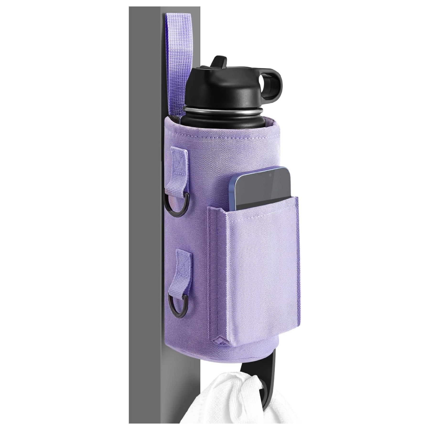 Magnetic Water Bottle Holder Gym Carrier Bag 2