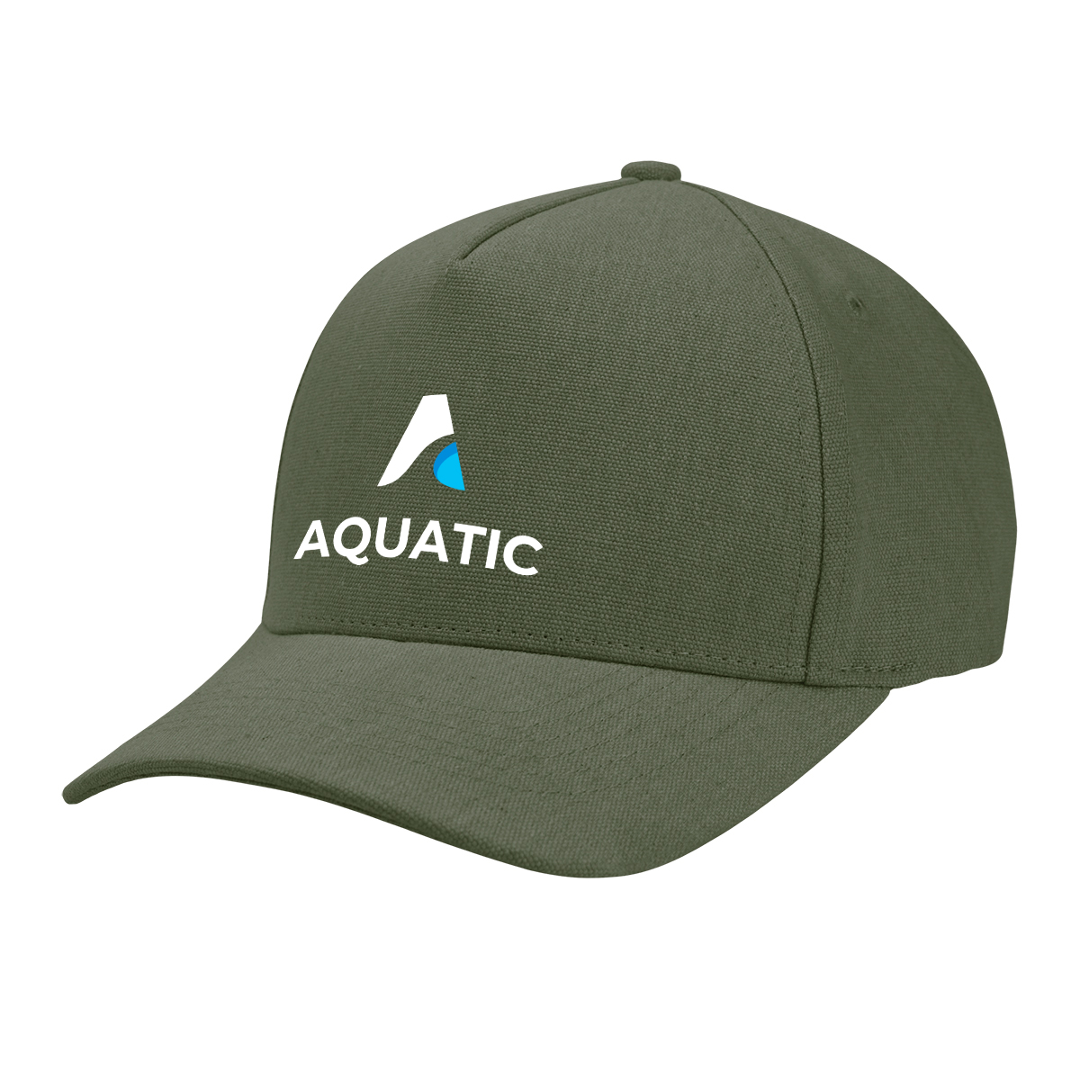 AWARE™ Recycled Cotton Cap with Leatherette Backstrap 25