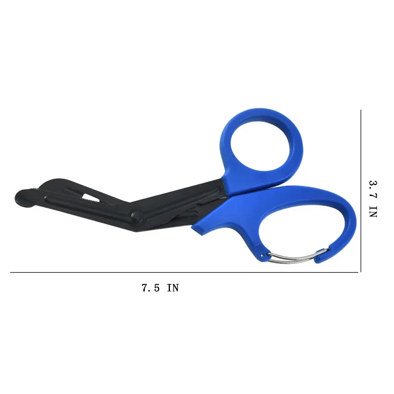7.5 Inch Medical Scissors with Carabiner 9