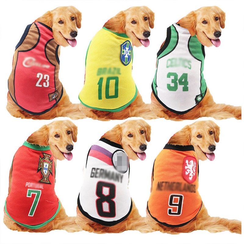 Dog Shirts Pet Printed Clothes 5