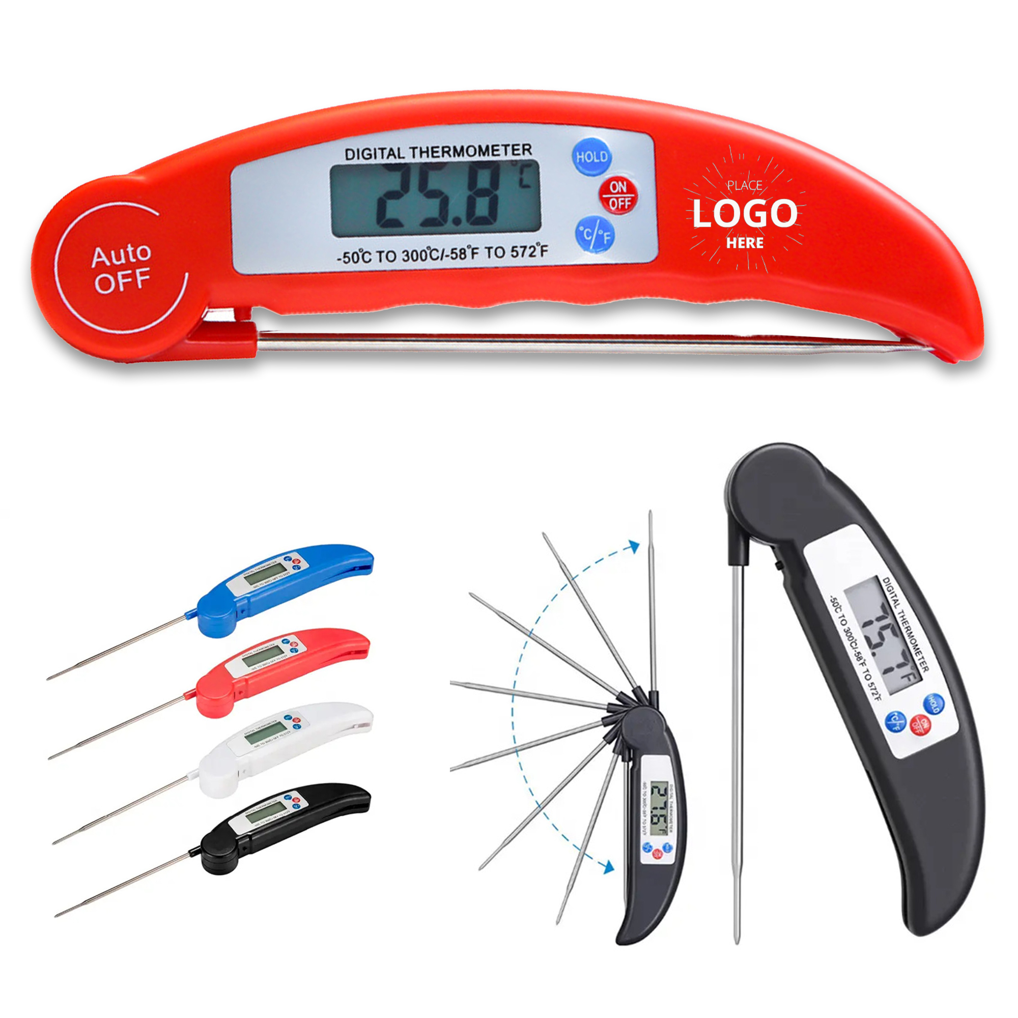Instant Read Thermometer for Cooking and Grilling 1
