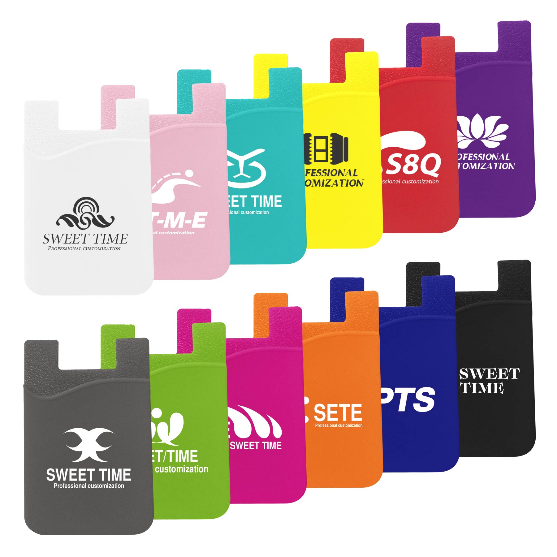 Silicone Mobile Phone Card Holder 1