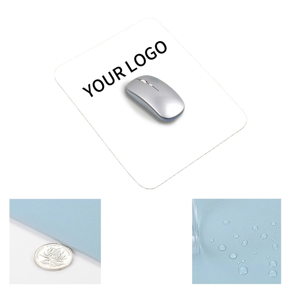 Non Slip Square Mouse Pad 8.7x7.1 Inch for Office 1