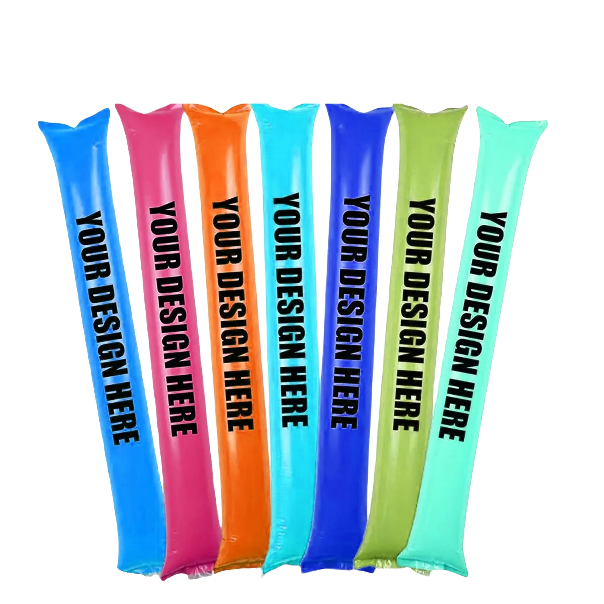 Logo Printed Inflatable Thunder Sticks MOQ100 3