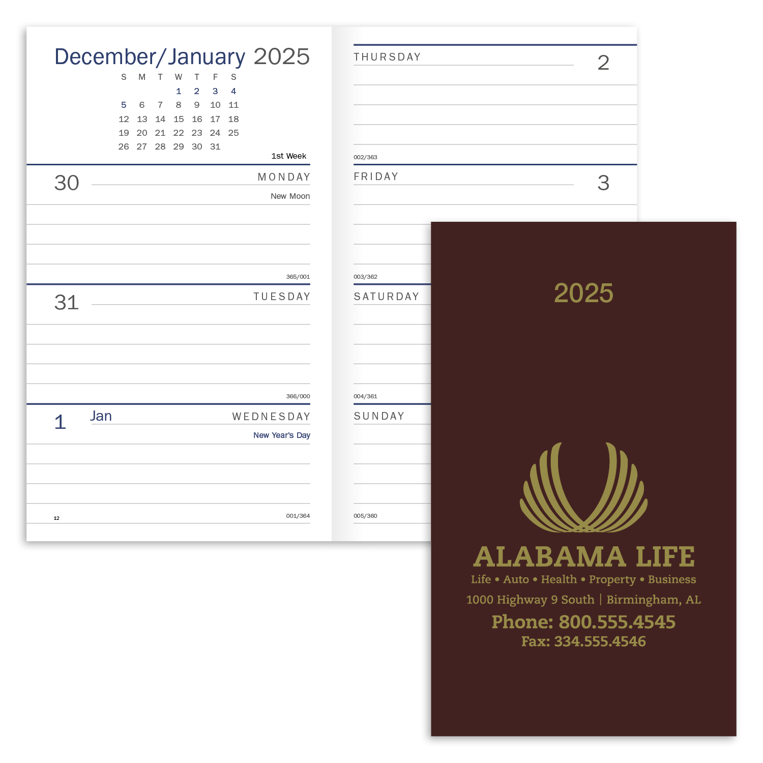 Triumph® Calendars Classic Weekly Pocket Planner 9