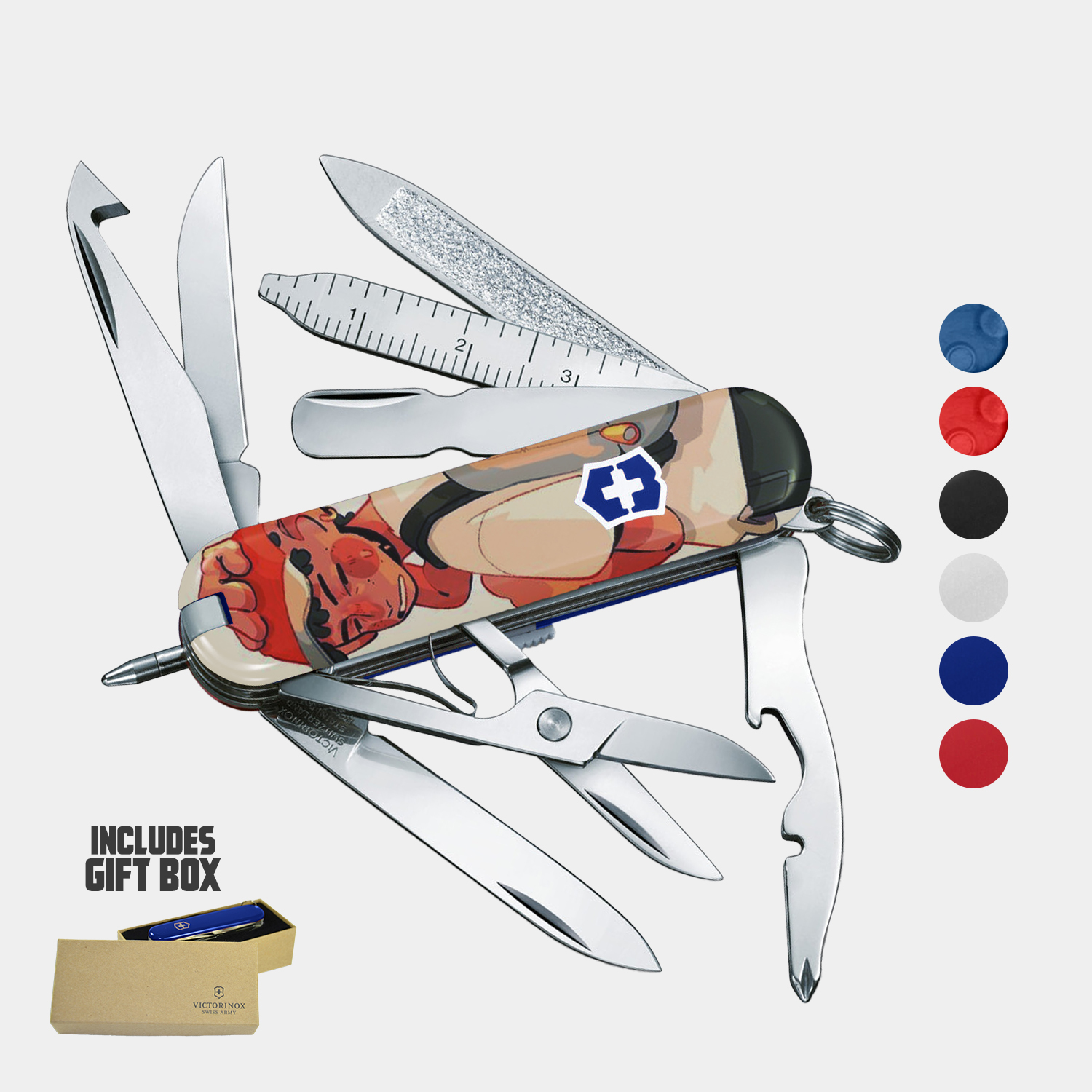 Victorinox® - Swiss Army Minichamp Swiss Made Knife 3