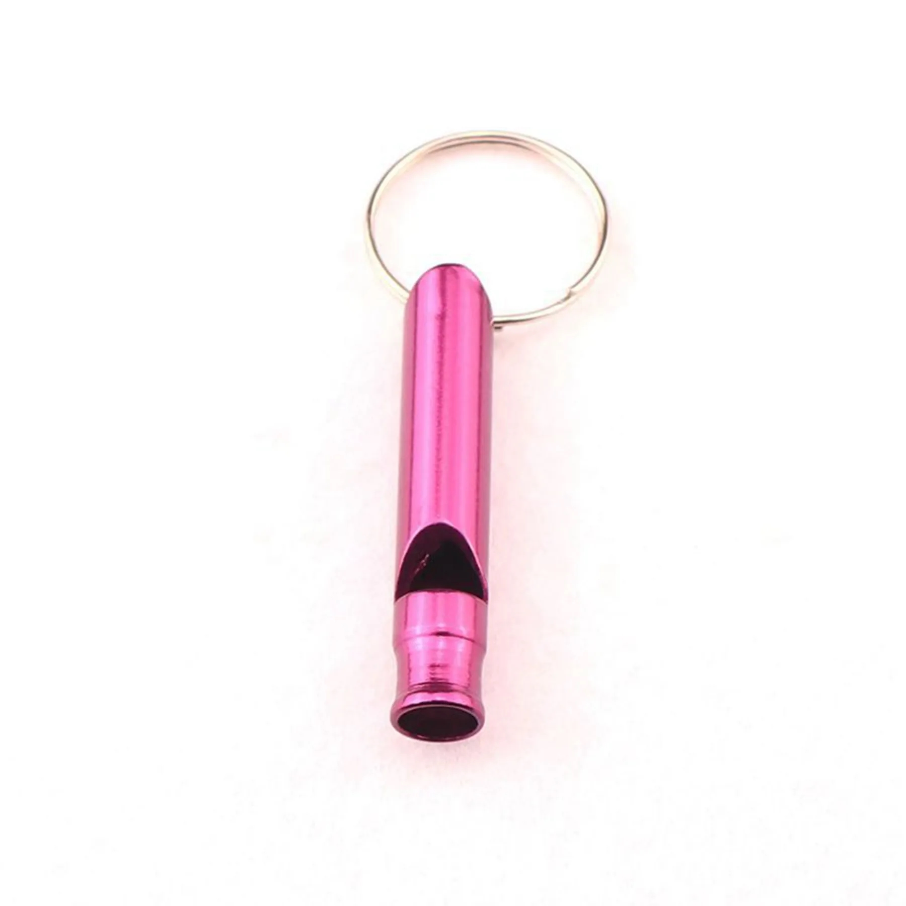 Aluminum Alloy Emergency Whistle Keychain 2