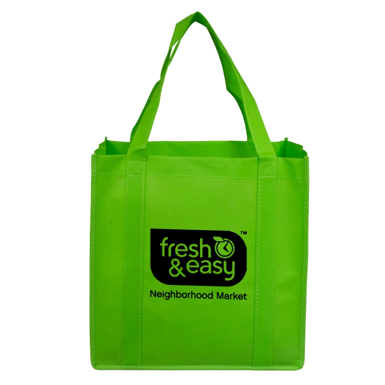 12-1/2"W x 13"H x 8"Gusset - "MEGA" Grocery Shopping Tote Bag 22