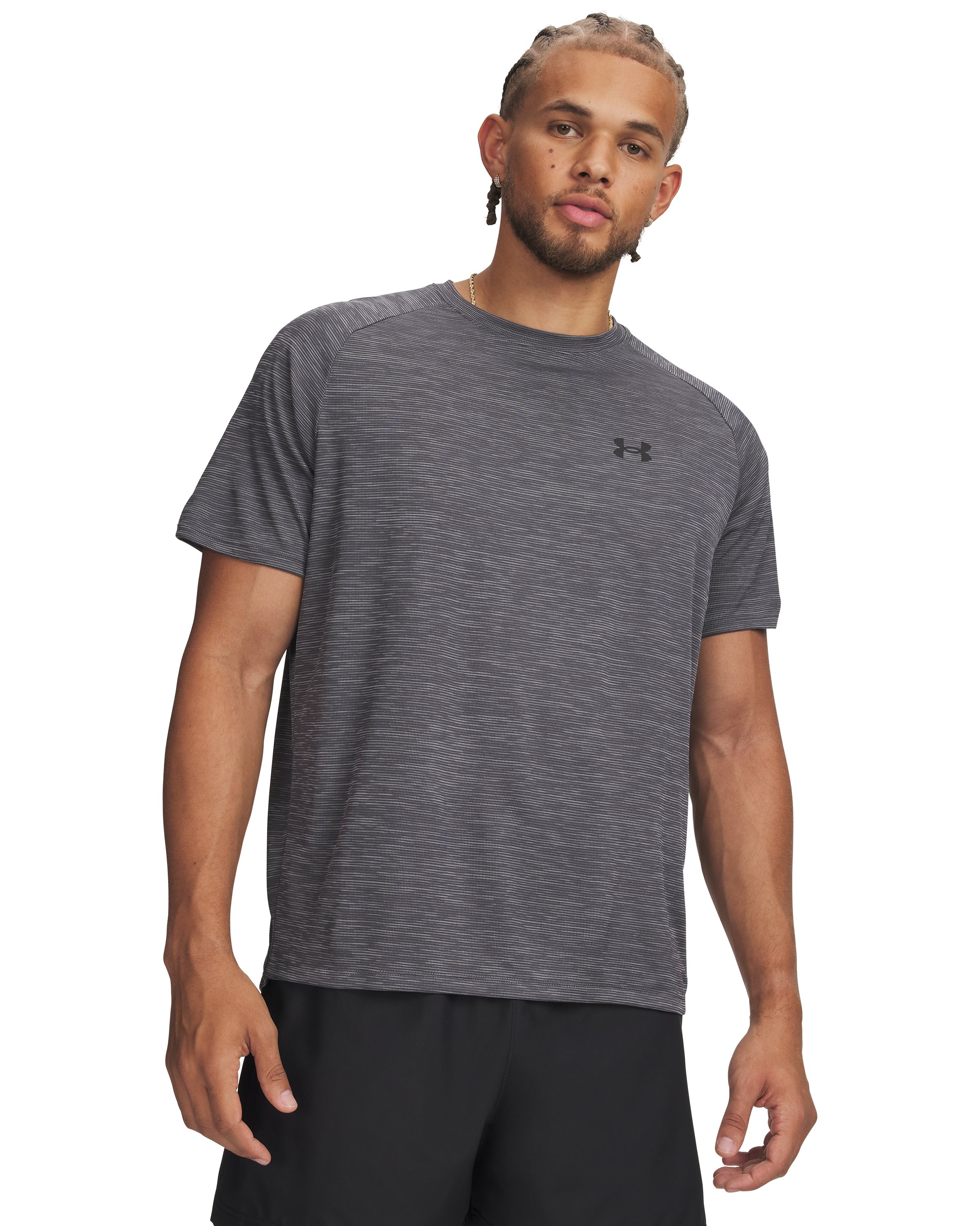 UA Tech Textured Men's Short Sleeve 27