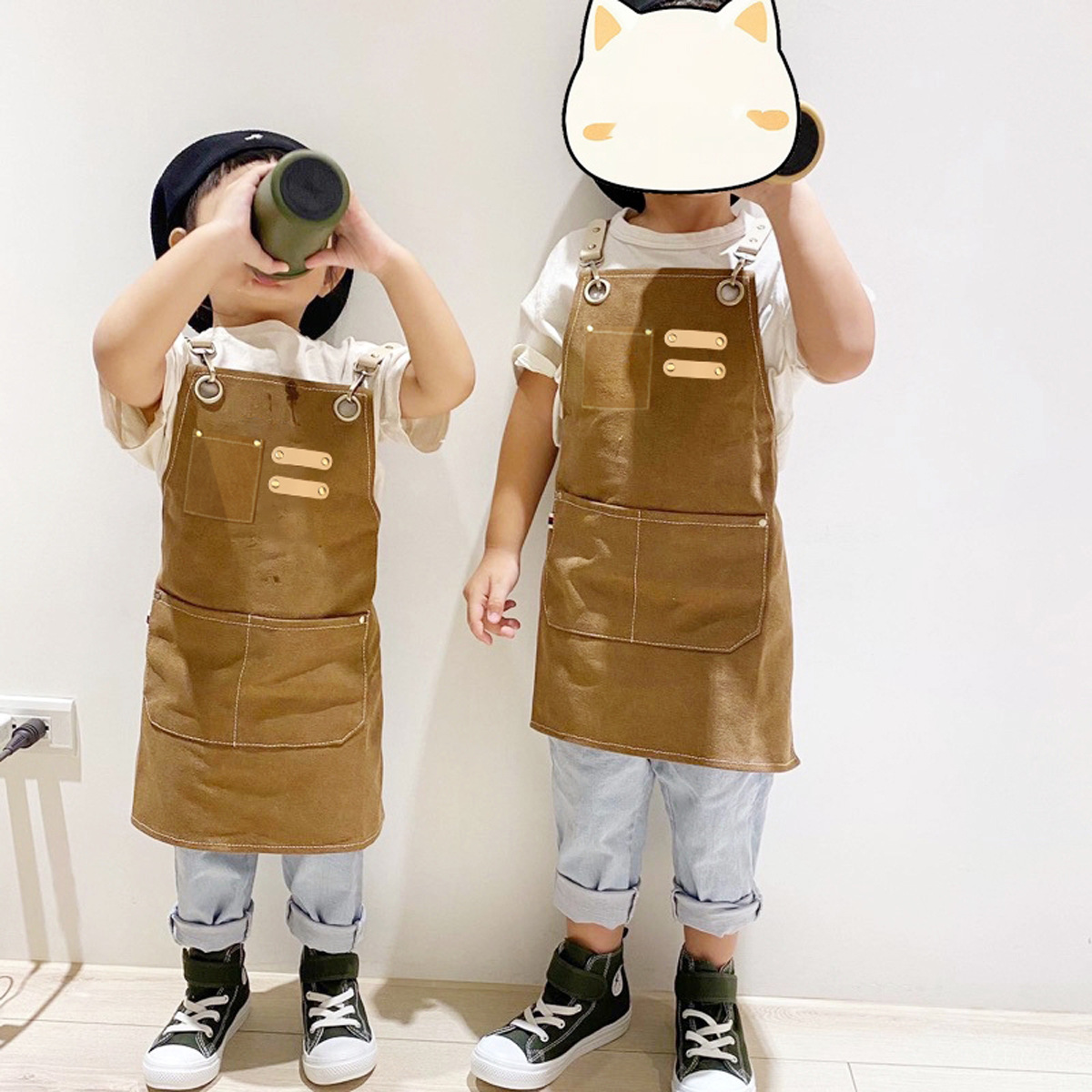Canvas Apron- Kid Size 2