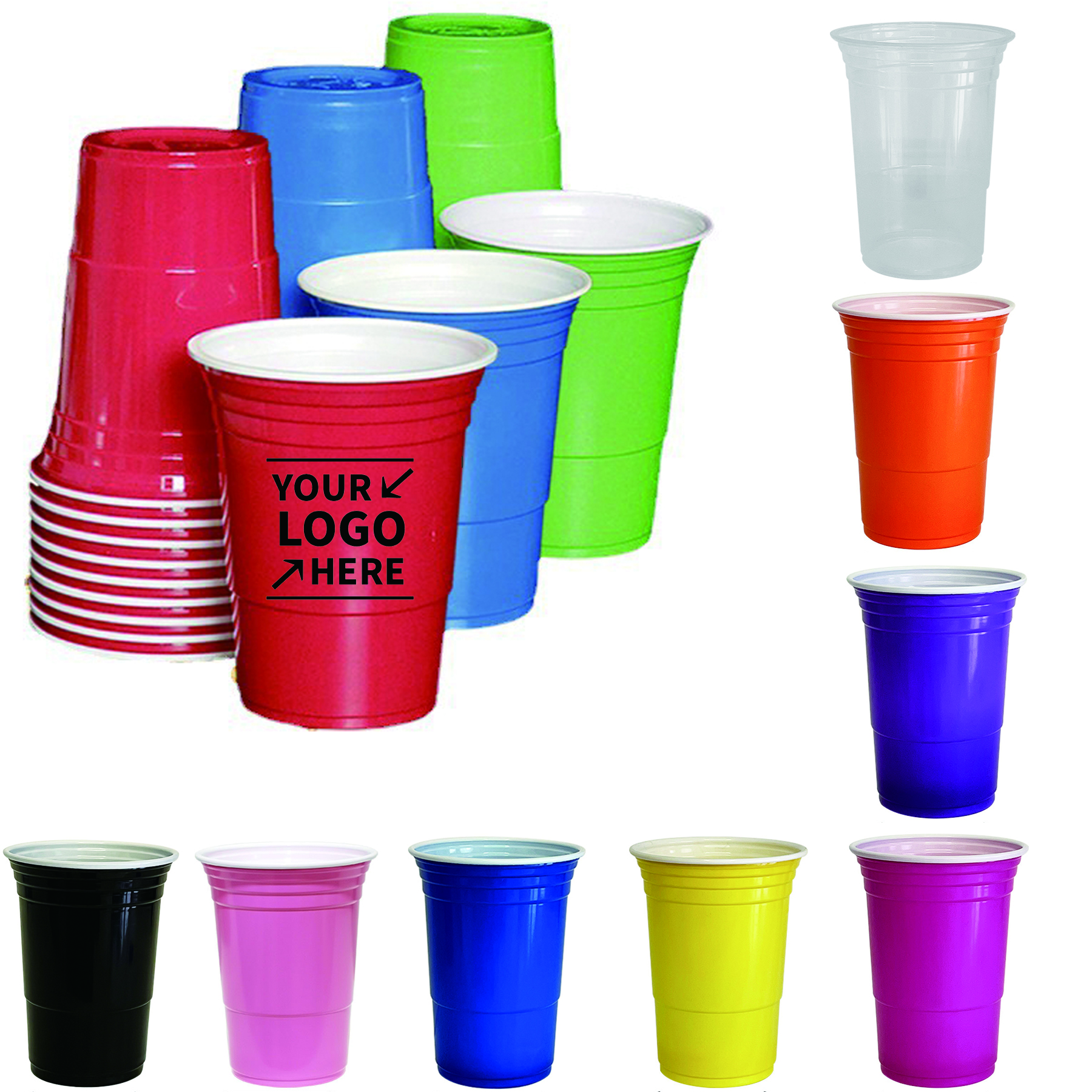 Disposable 16 OZ School Plastic Cup 2