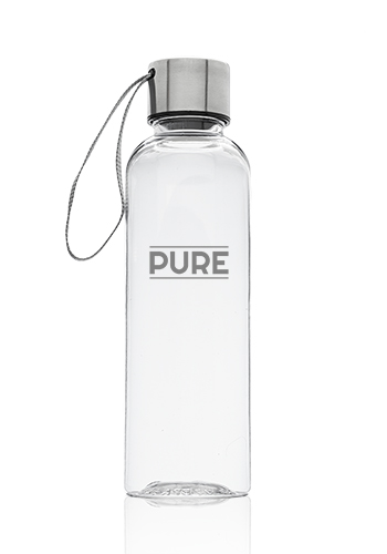 17 oz. Genie Plastic Water Bottle with Strap 20