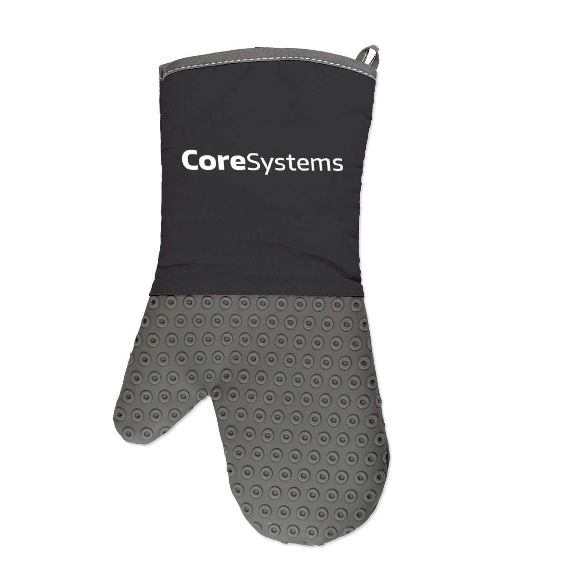 Two-Tone Silicone Oven Mitt 11