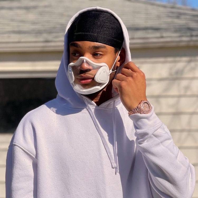 Anti-Smog Sports HD Transparent Mask 8