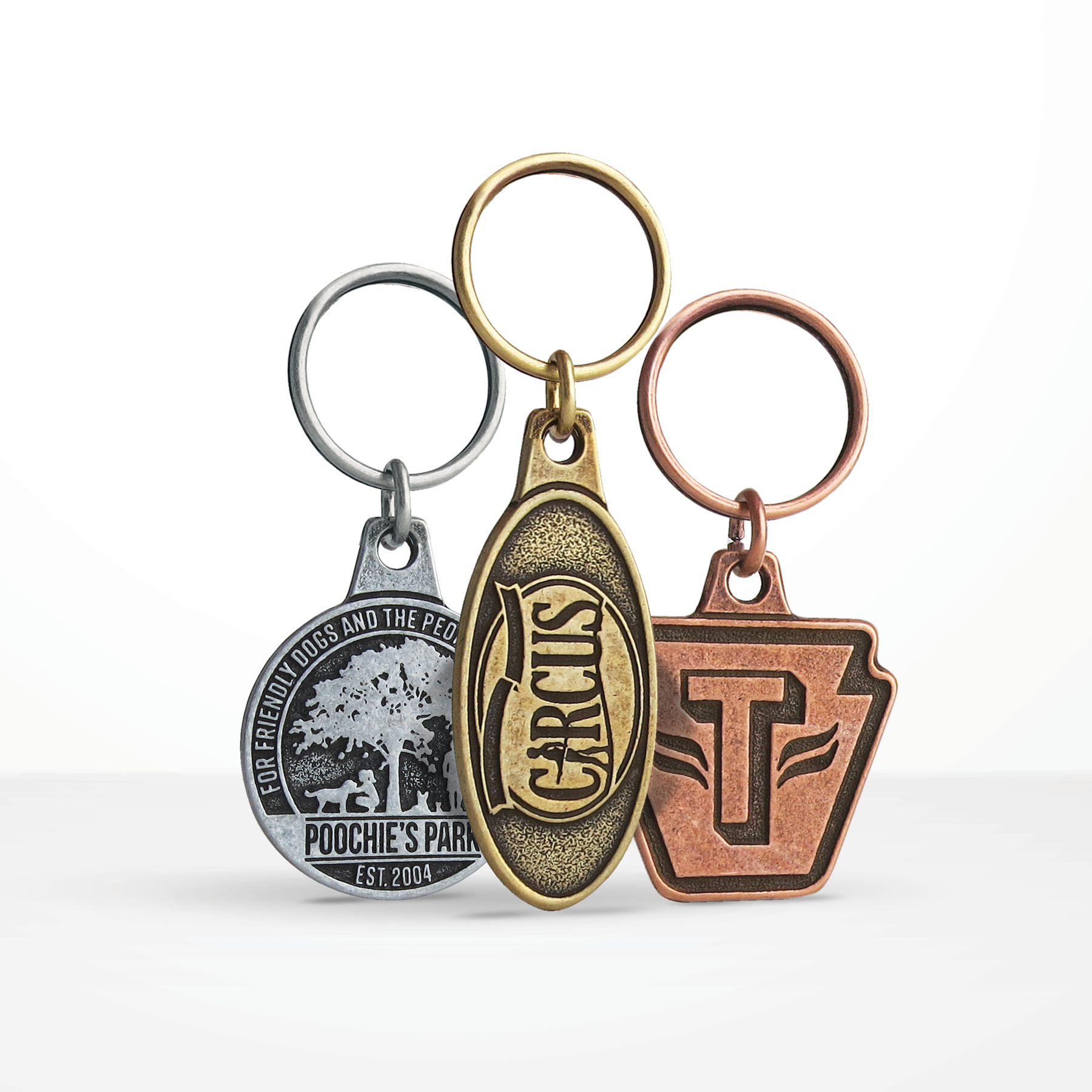Custom Econo 2D Key Chain 6