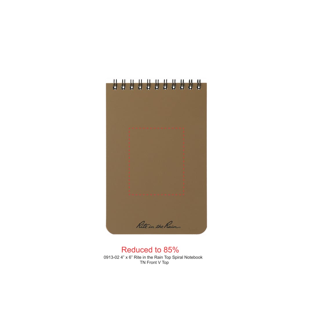 4” x 6” Rite in the Rain Top Spiral Notebook 38