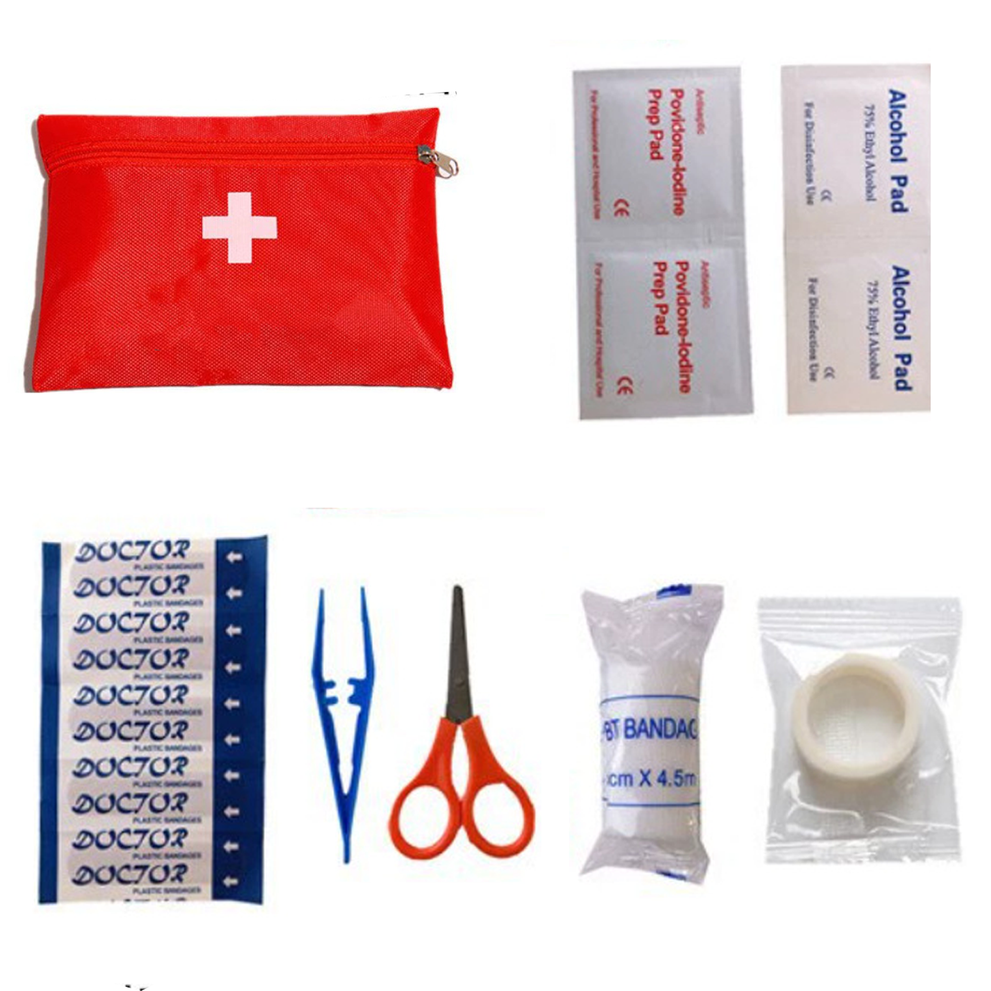 Multifunctional First Aid Kit Zipper Pouch 1
