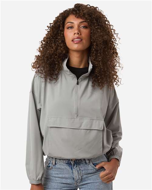 Women's Stretch Woven Quarter-Zip Pullover - BW5204 26