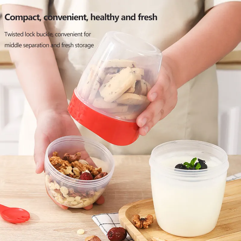 Breakfast Fruit Salad Cup with Fork 3