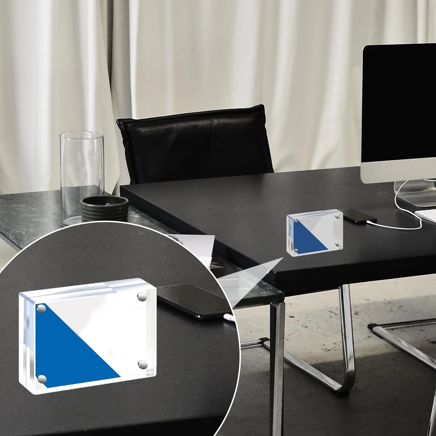 Magnetic Acrylic Photo Frame Stand 5