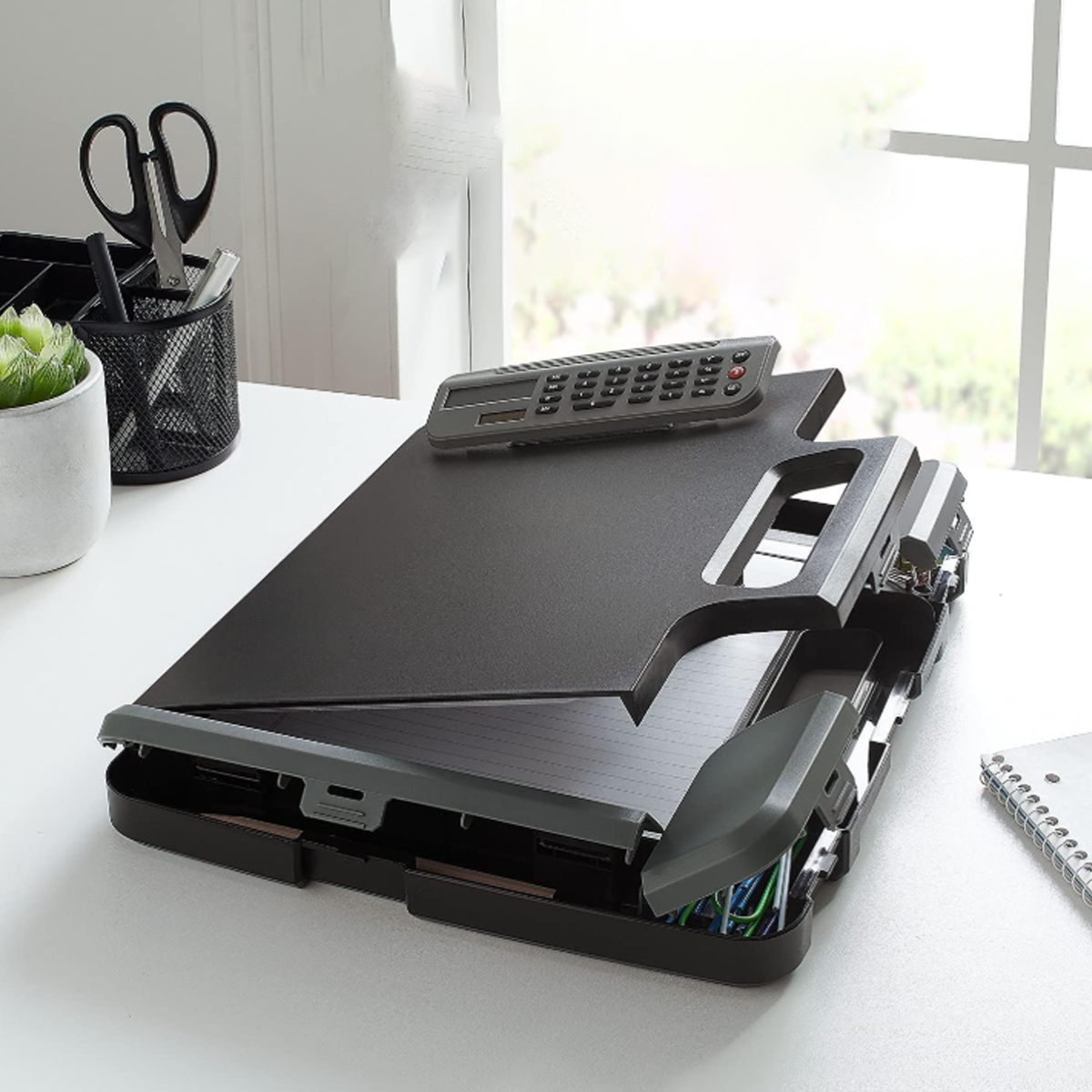 A4 Multifunction File Folder with Calculator 4