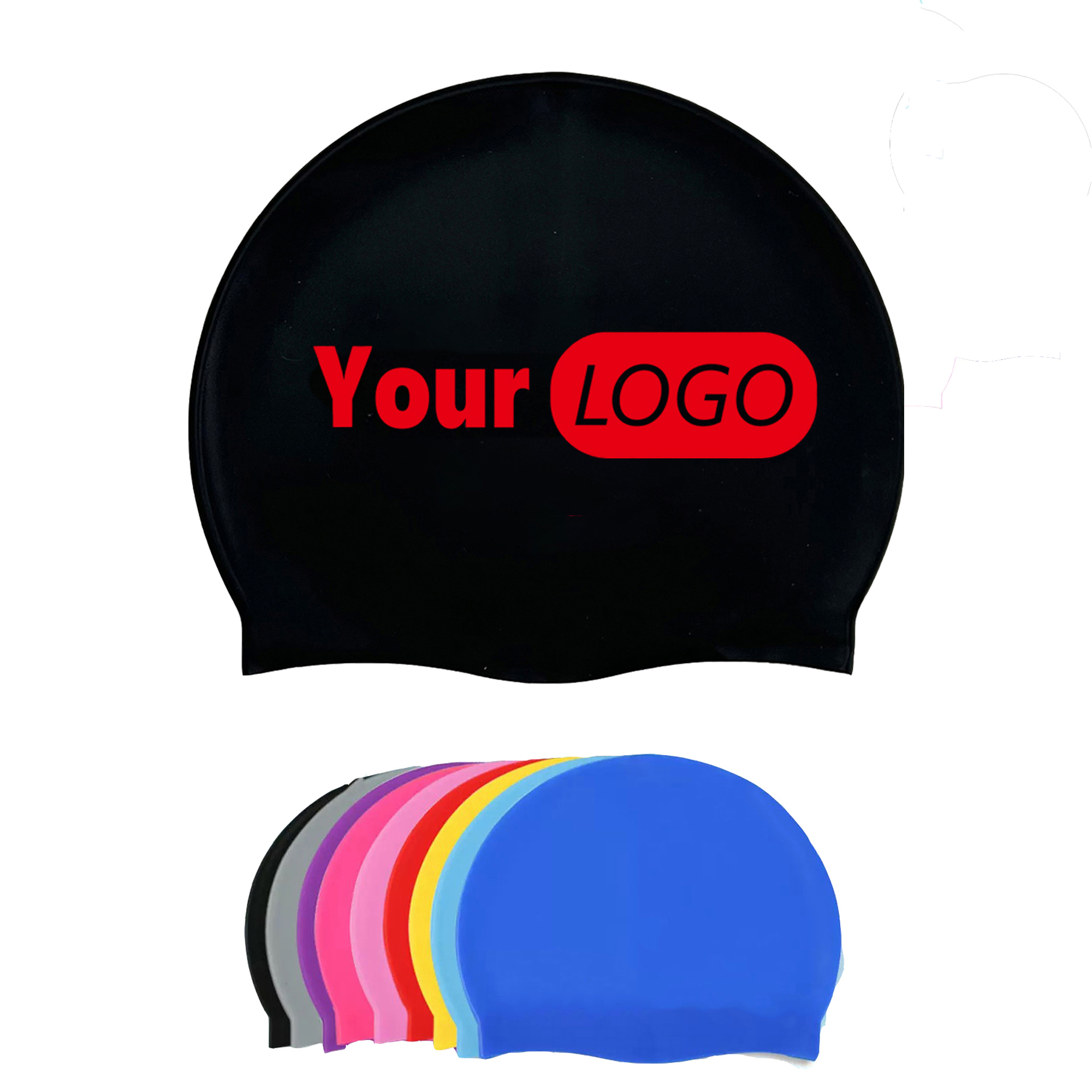 Custom Silicone Swim Cap 1