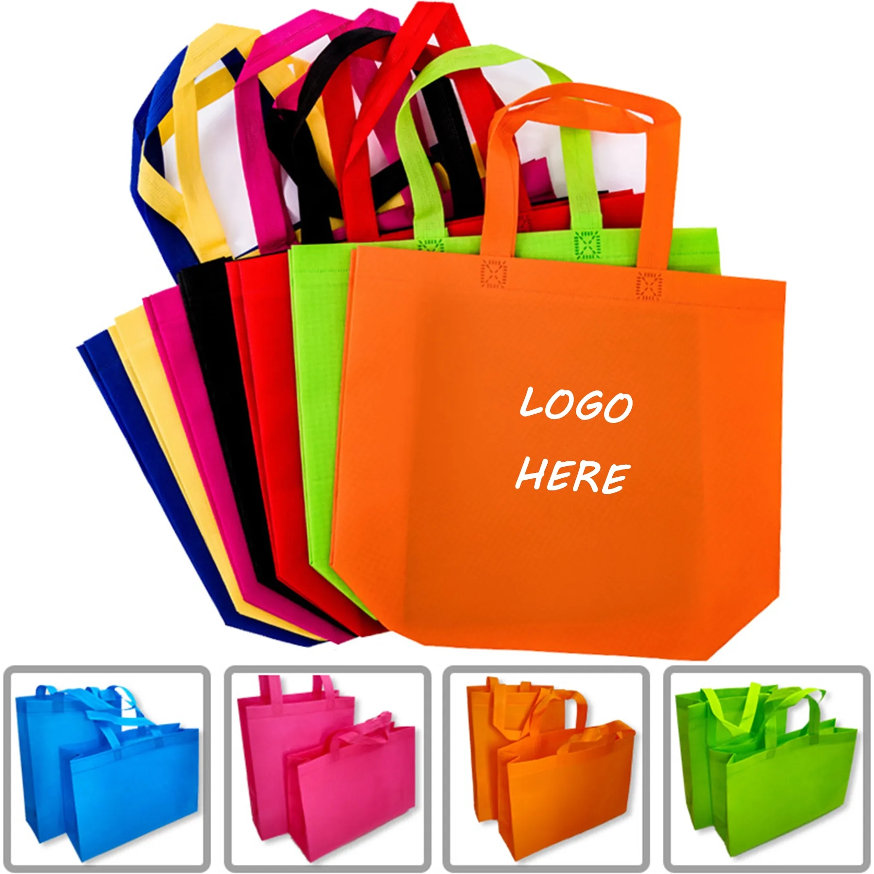 Large Non Woven Tote Bags for Groceries 8