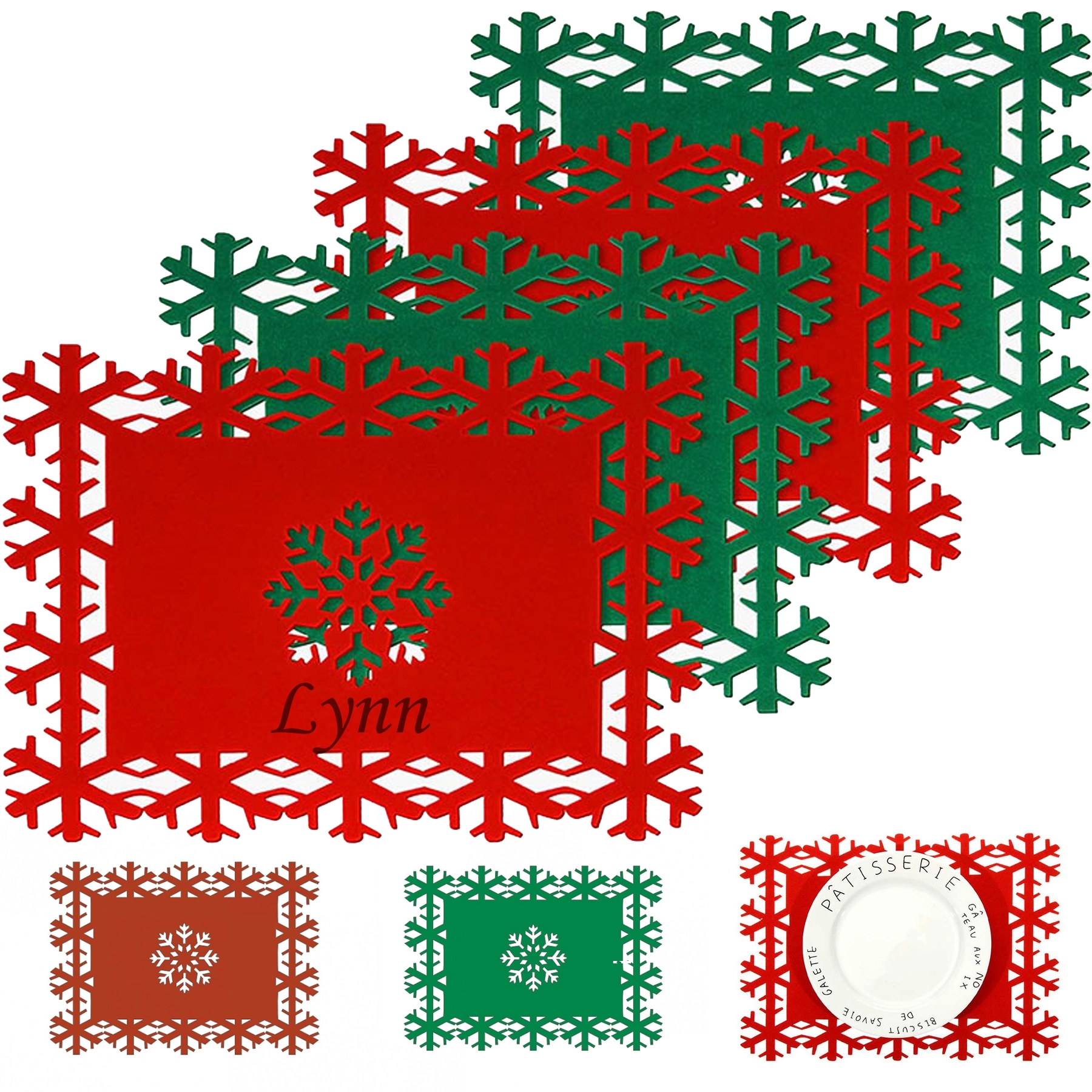 Christmas Felt Placemat 2
