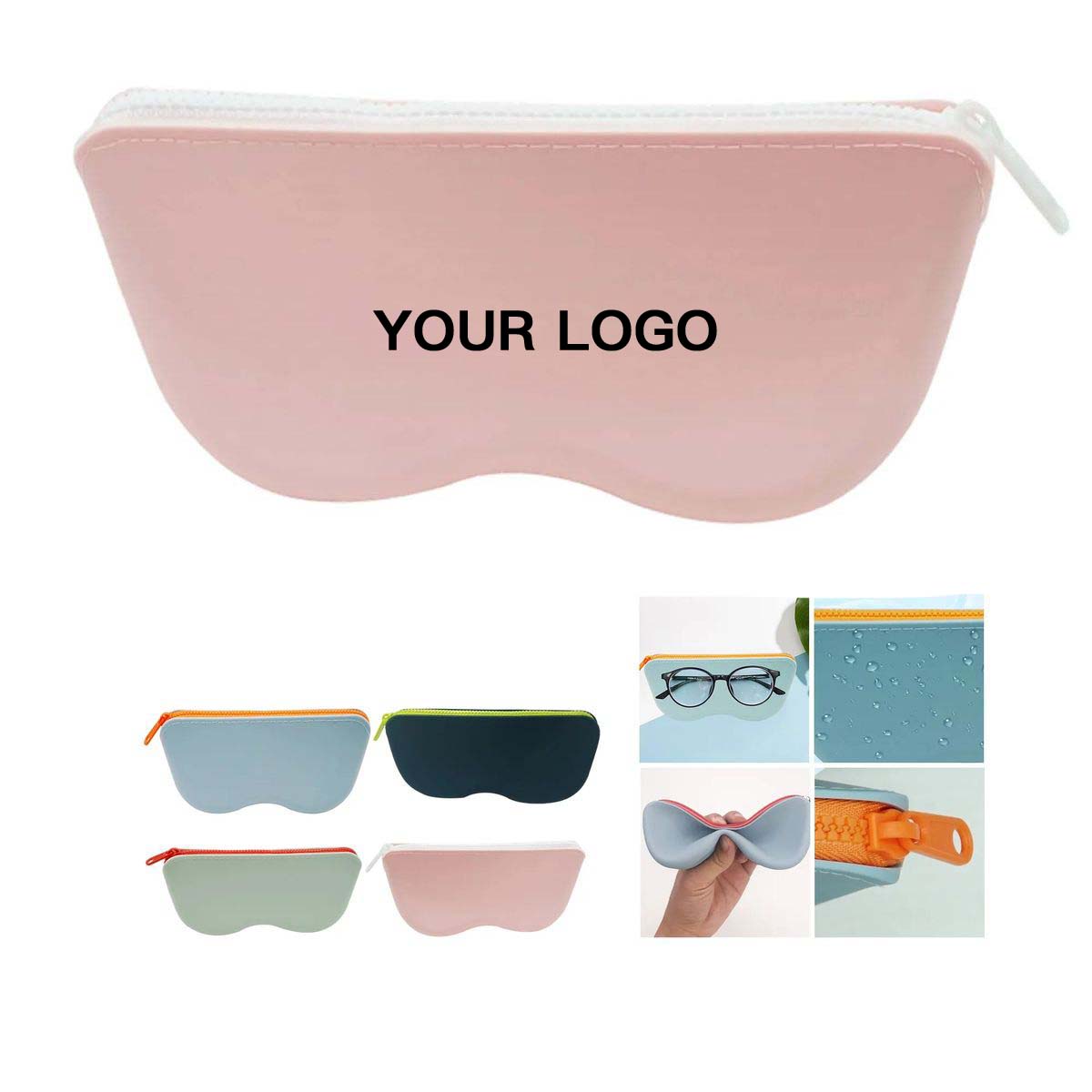Durable Silicone Case for Eyewear Storage and Travel 2