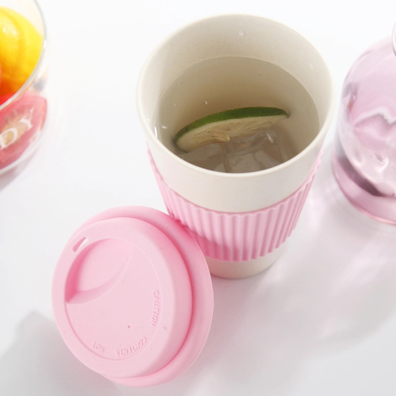 Custom Bamboo Fiber Coffee  Travel Tumbler 6