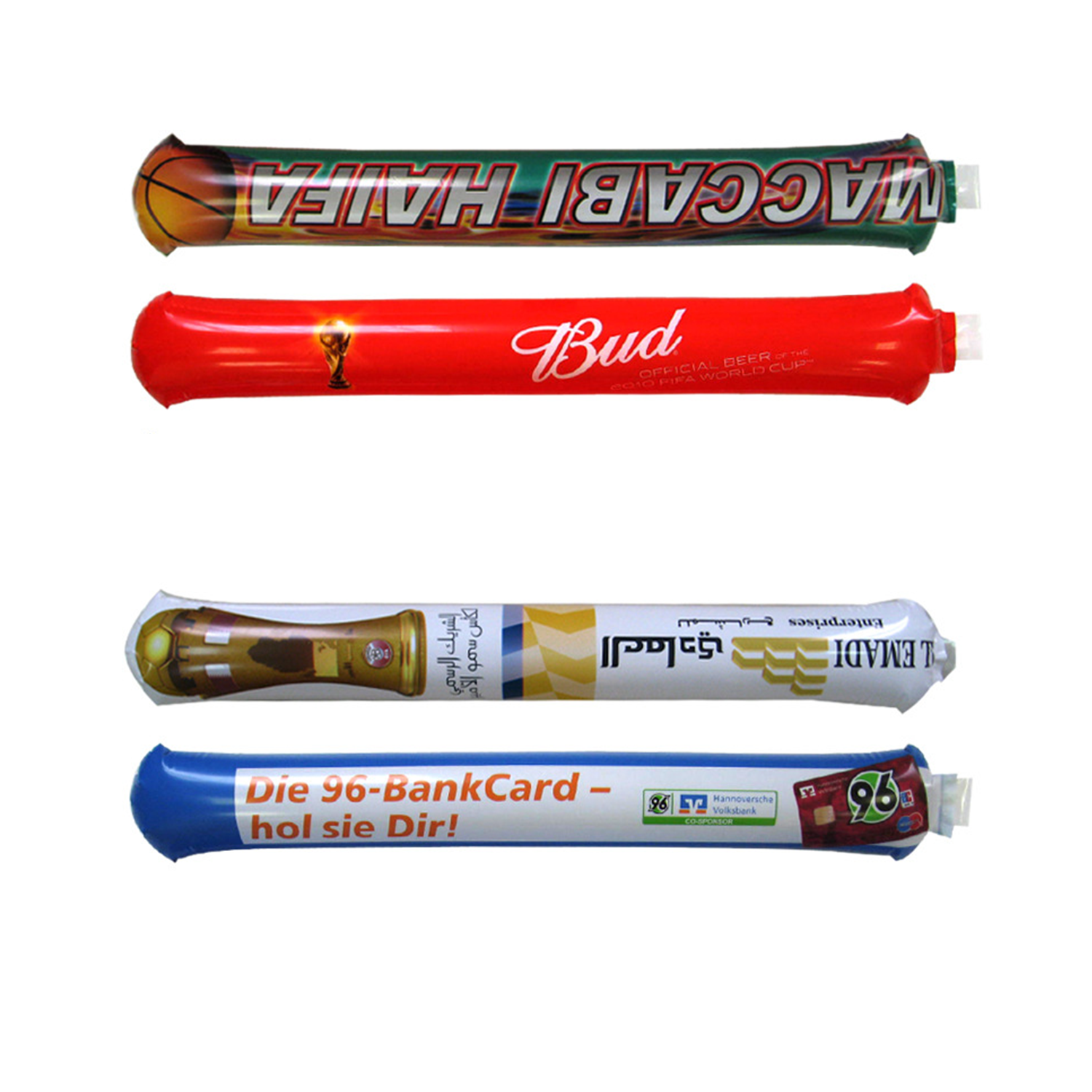 Custom Inflatable Thunder Sticks, Stadium Noisemakers 6