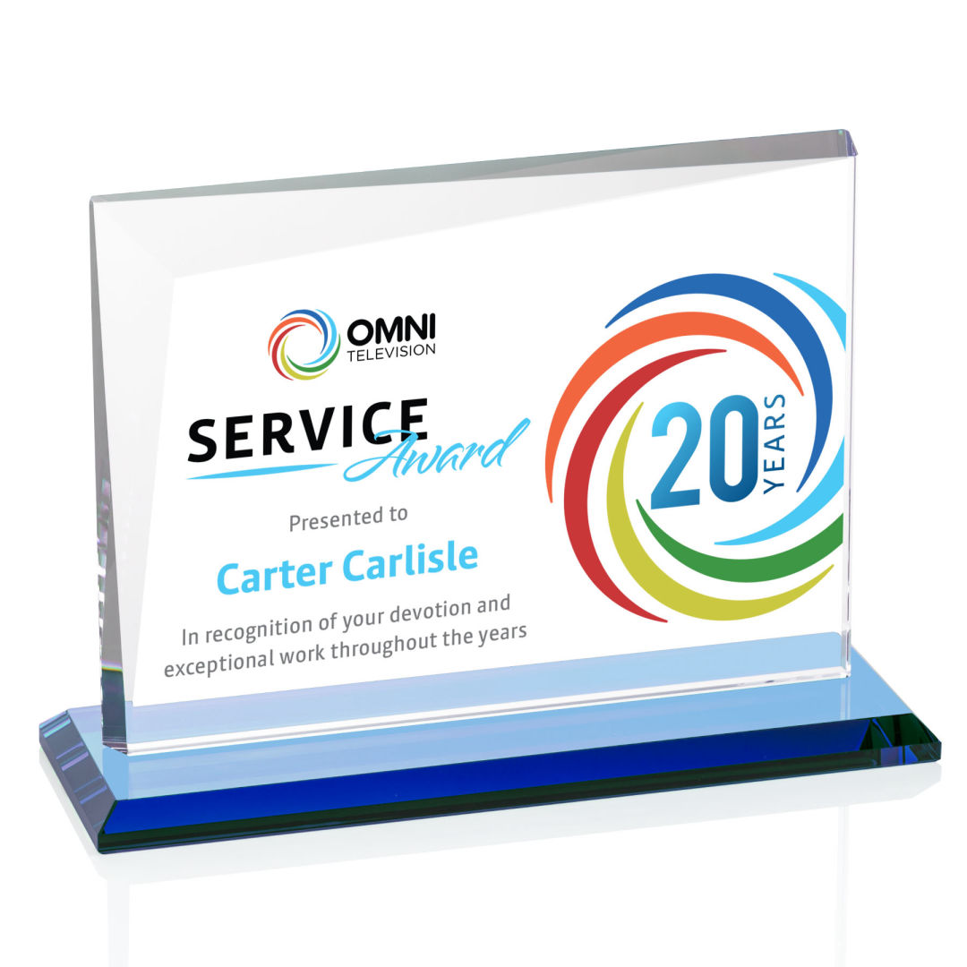 Mirela VividPrint™ Award - Sky Blue 4