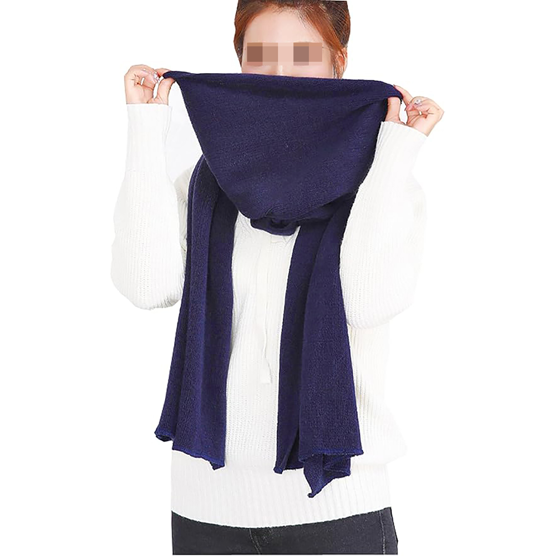 Women's Winter Warm Shawl Large Scarf 4