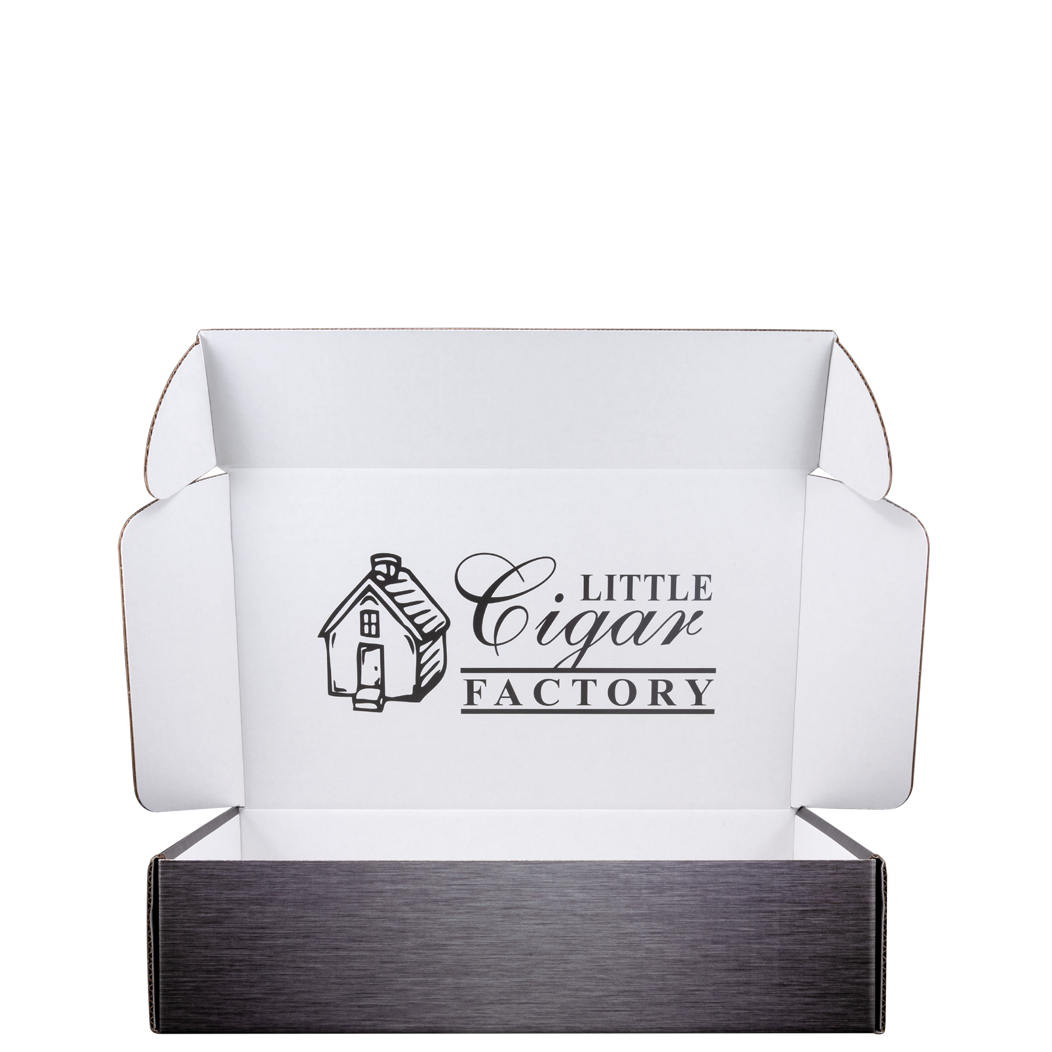 Mailing Box, B-Flute16" x 10" x 4" - White - F - 640 sq in 3
