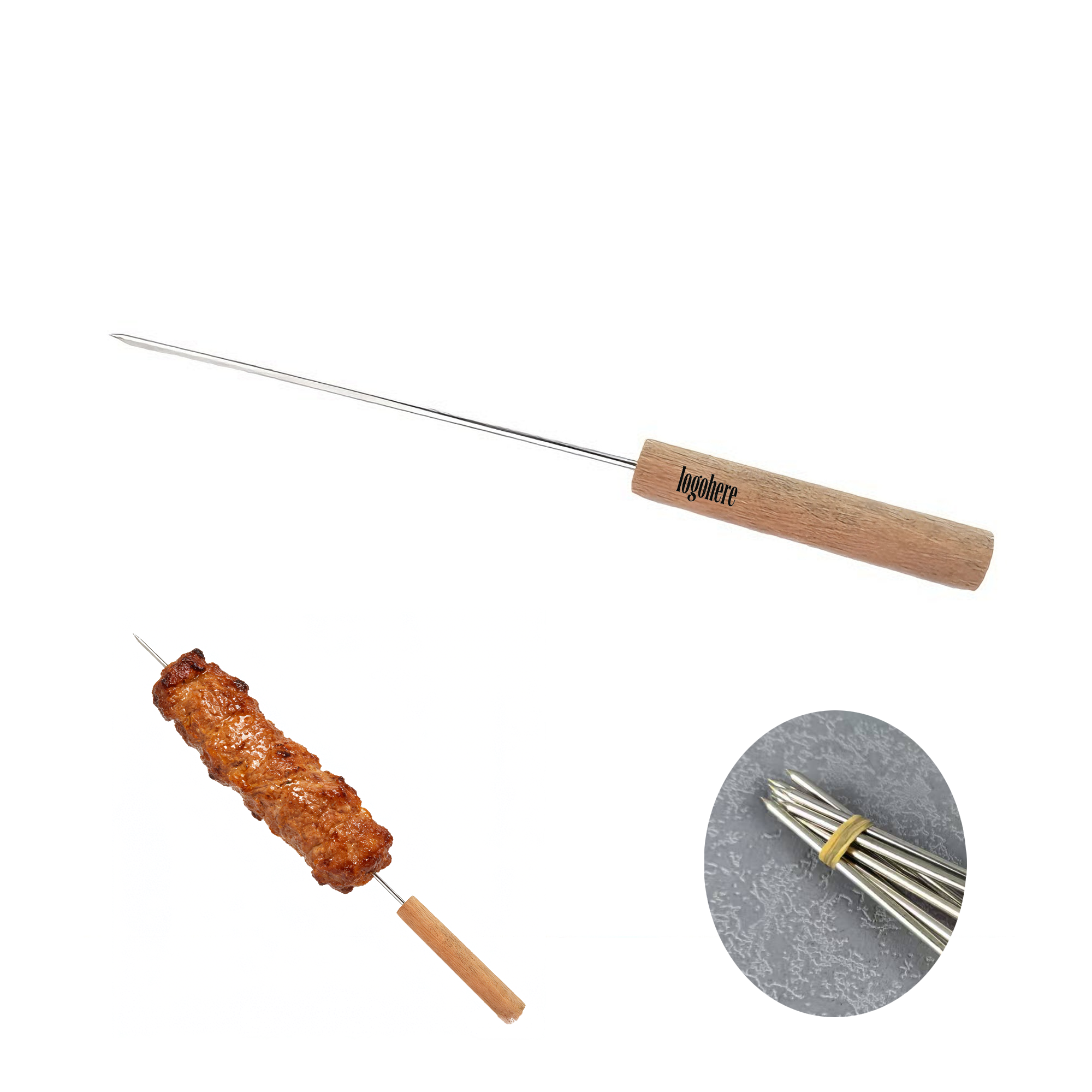 MOQ 50 Grilling Skewers 2