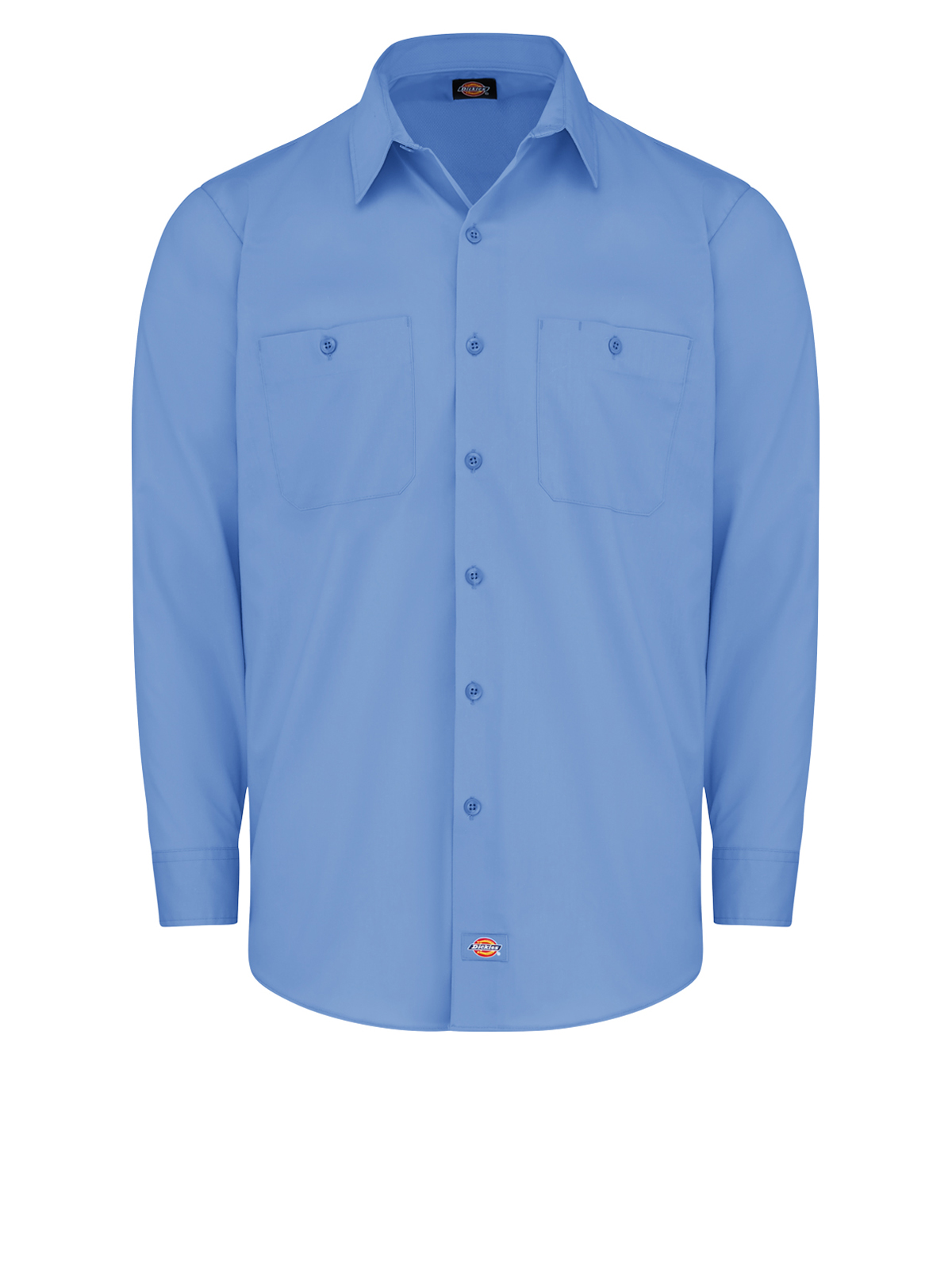 Dickies Shirts - Men's Industrial WorkTech Ventilated Long-Sleeve Work Shirt With Cooling Mesh 1
