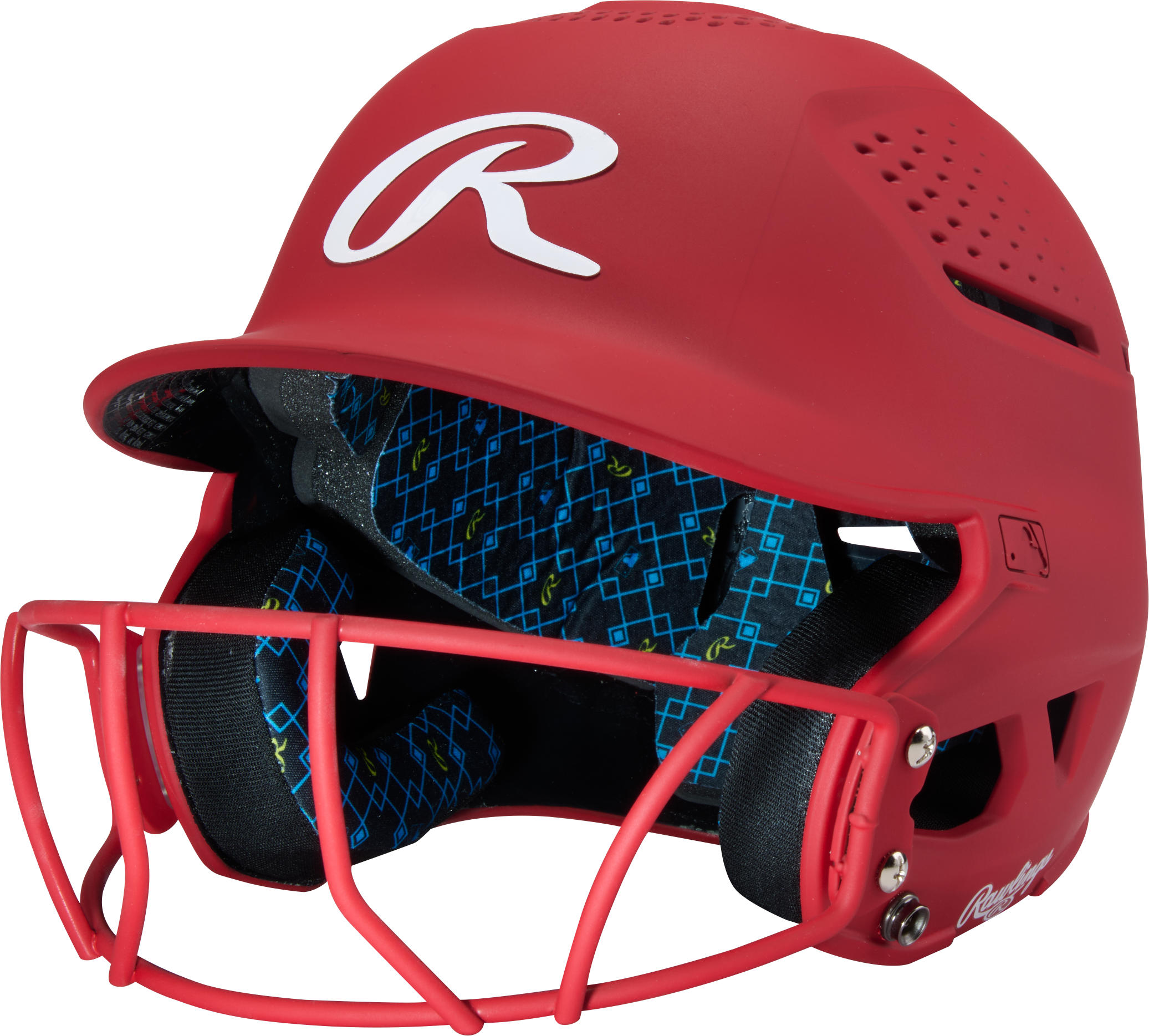 Rawlings RX2 Softball Batting Helmet with Face Mask | NOCSAE Certified 4