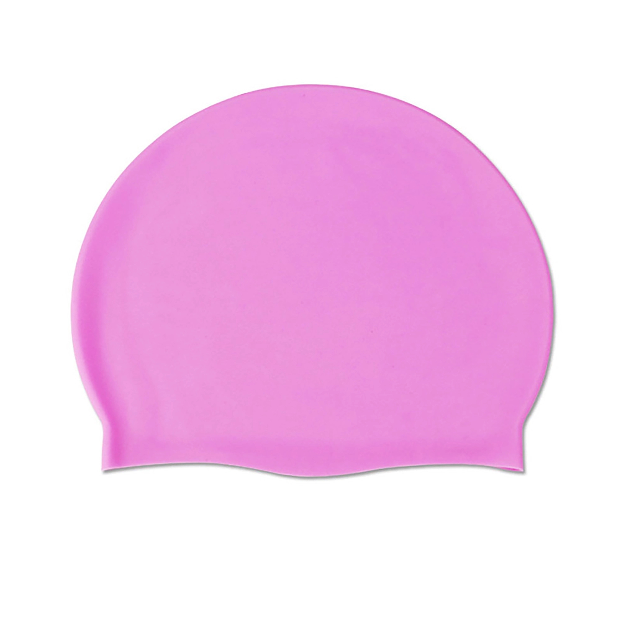 MOQ 50pcs Silicone Swim Cap For Long Hair 4