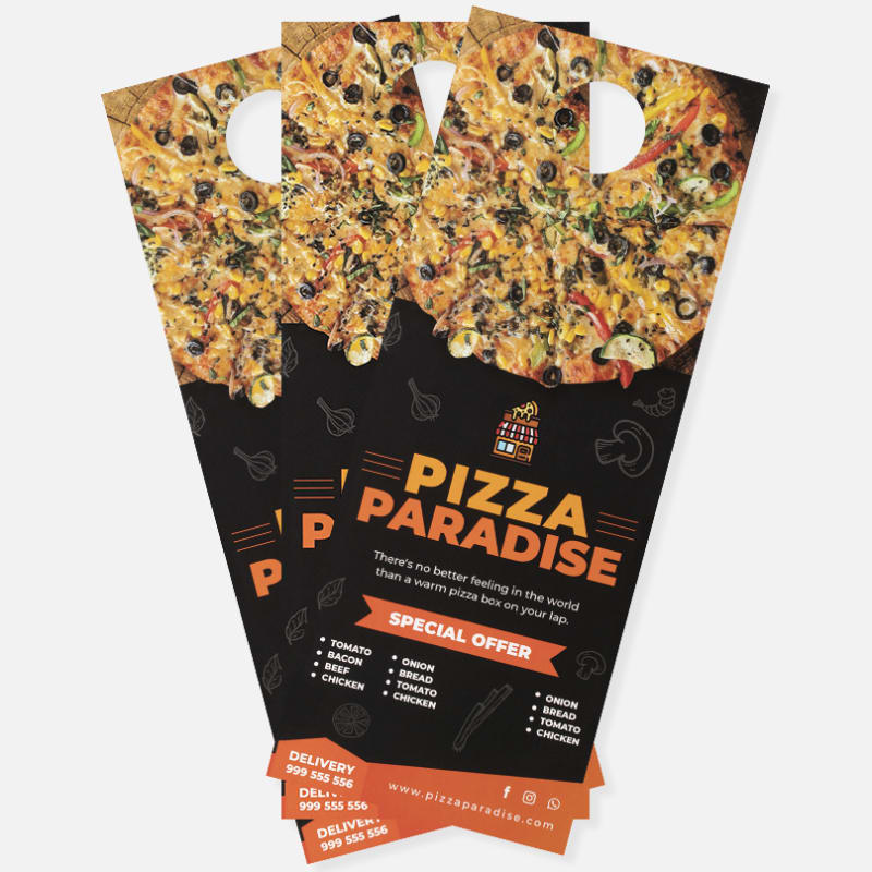 4.25 X 11 Inch Full Color Door Hanger 2
