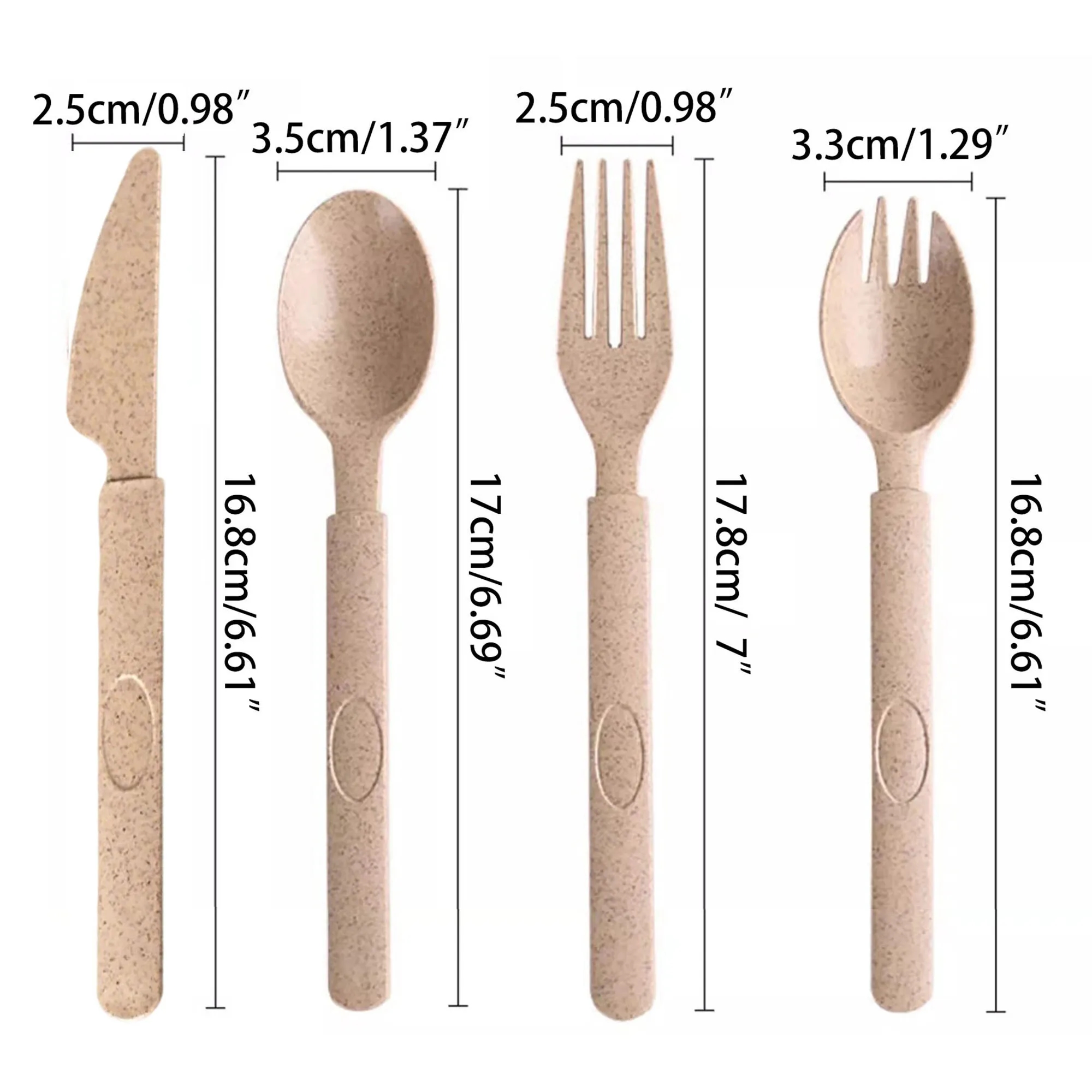Thickened Disposable Tableware Knives Forks Spoons 2