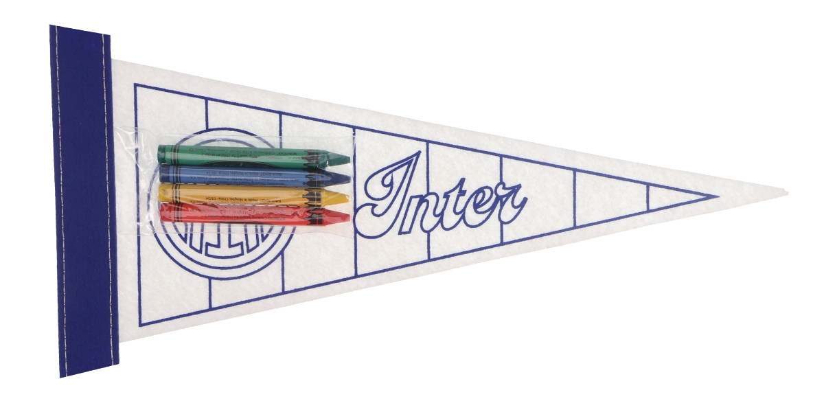 Pennants - 4" x 10" Color Me 4