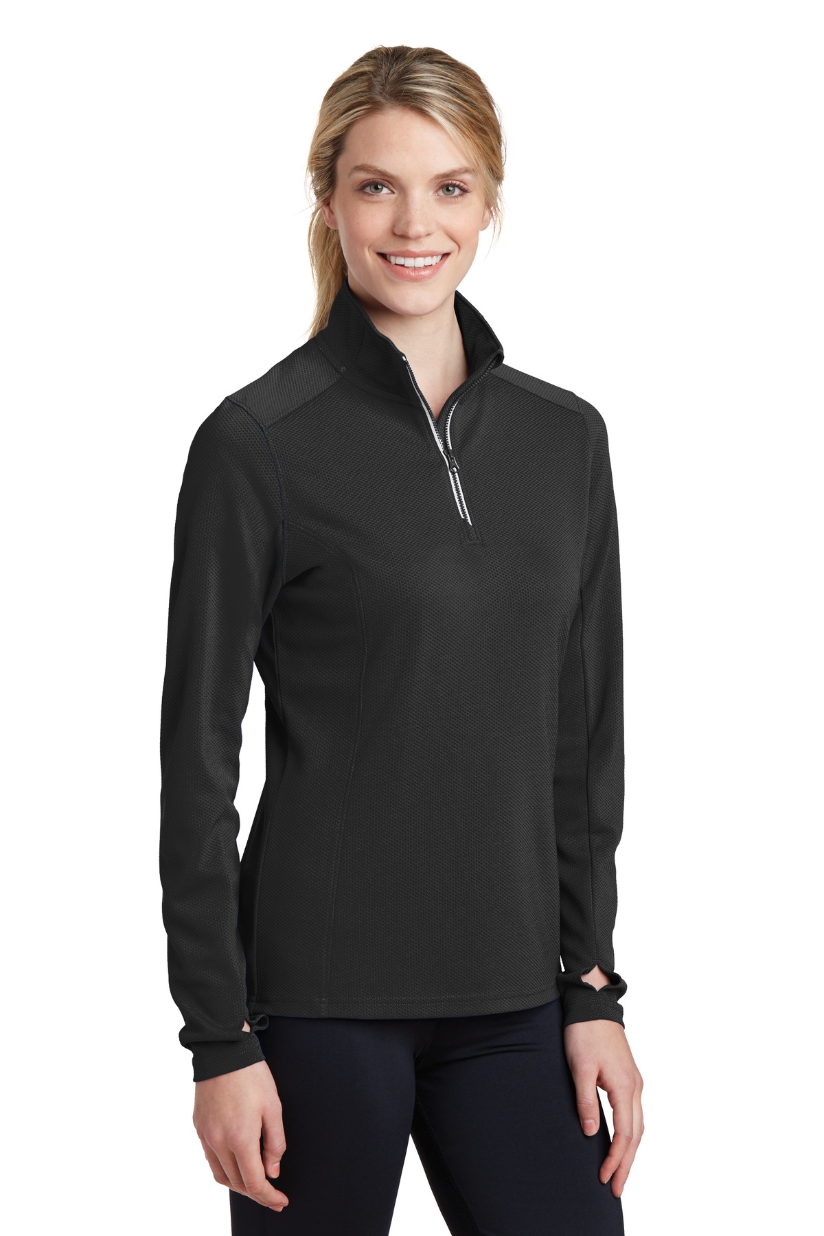 Women's Sport-Wick Textured 1/4-Zip Pullover
