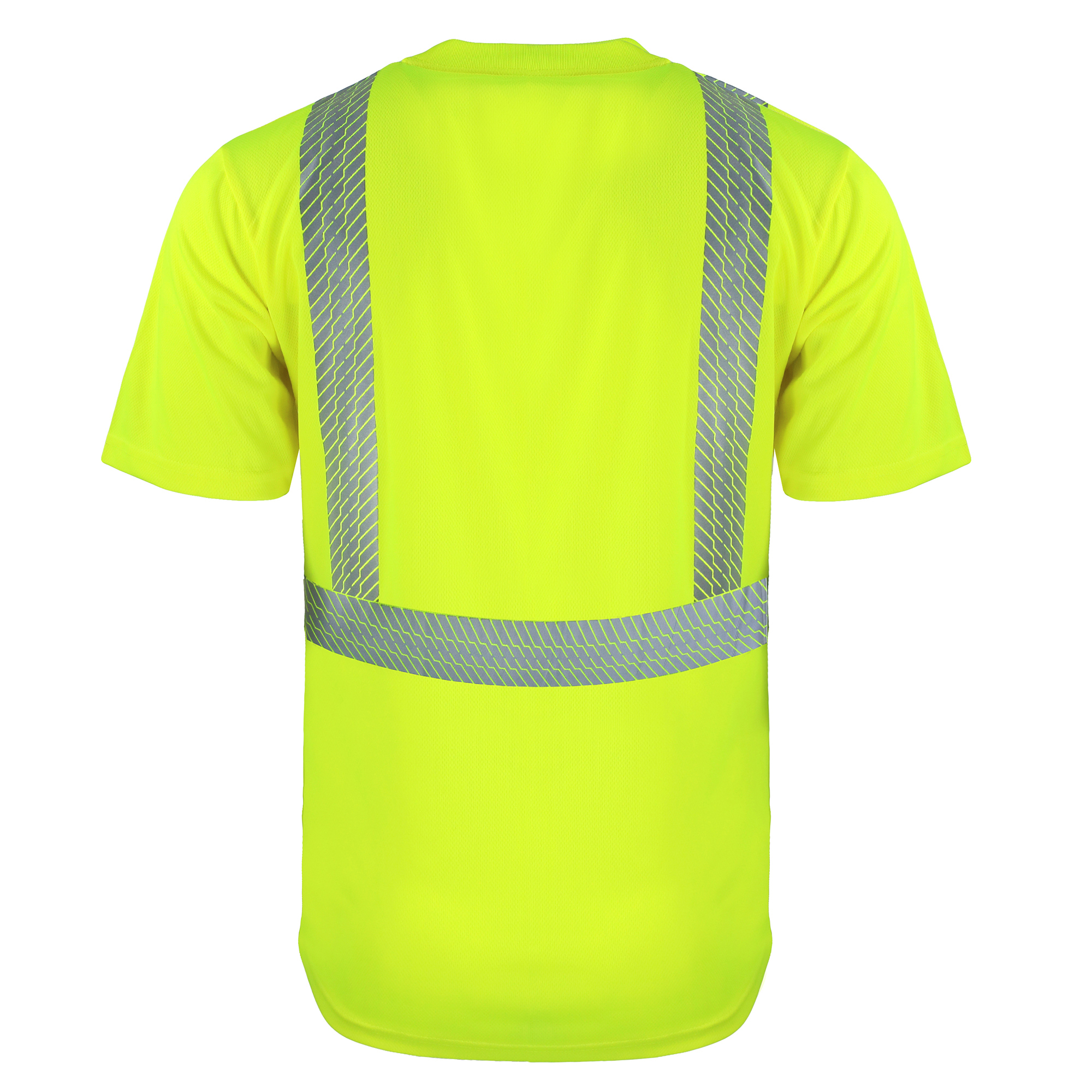 Safety Brite Class 2 HI VIS Black Bottom Segmented T-Shirt 2