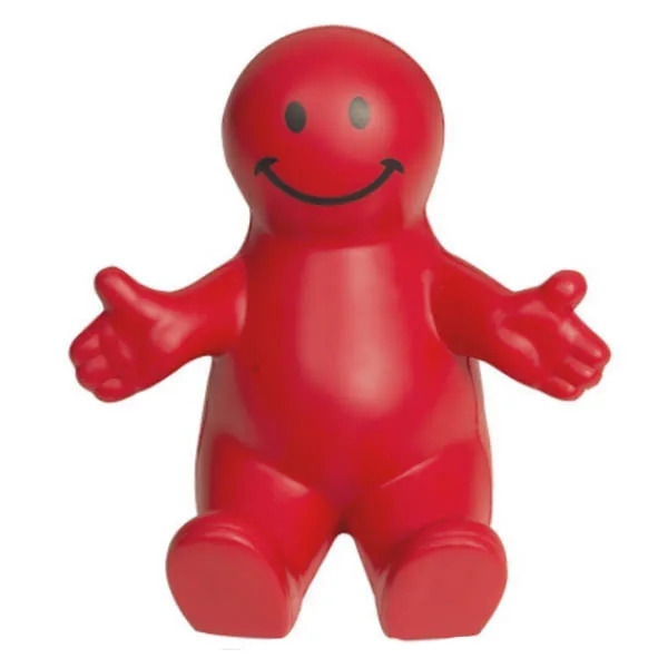 Squeezable Smile Face Stress Relief Ball Phone Holder 4