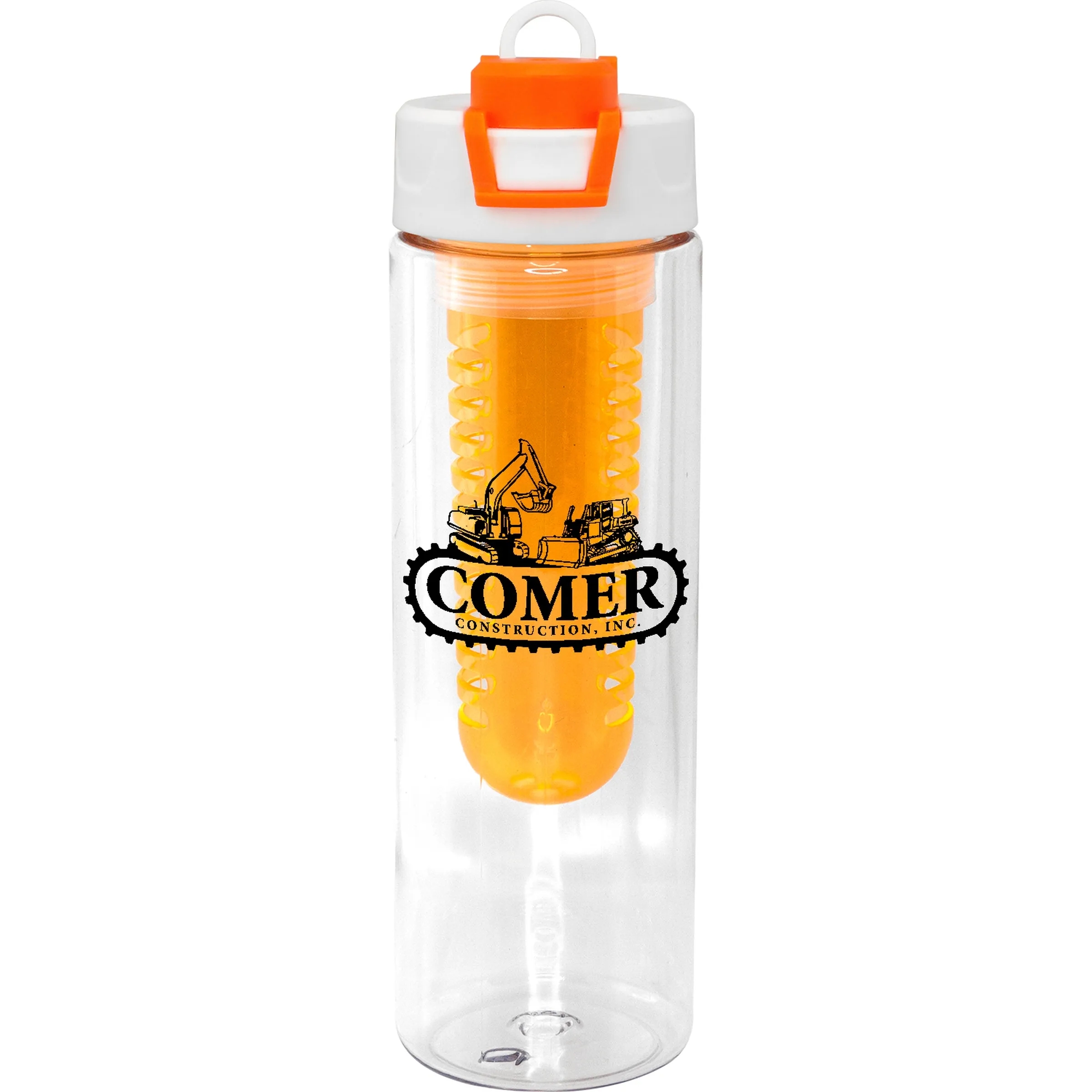 Two Tone Pop Up 24 oz. Recycled Bottle with Infuser 7