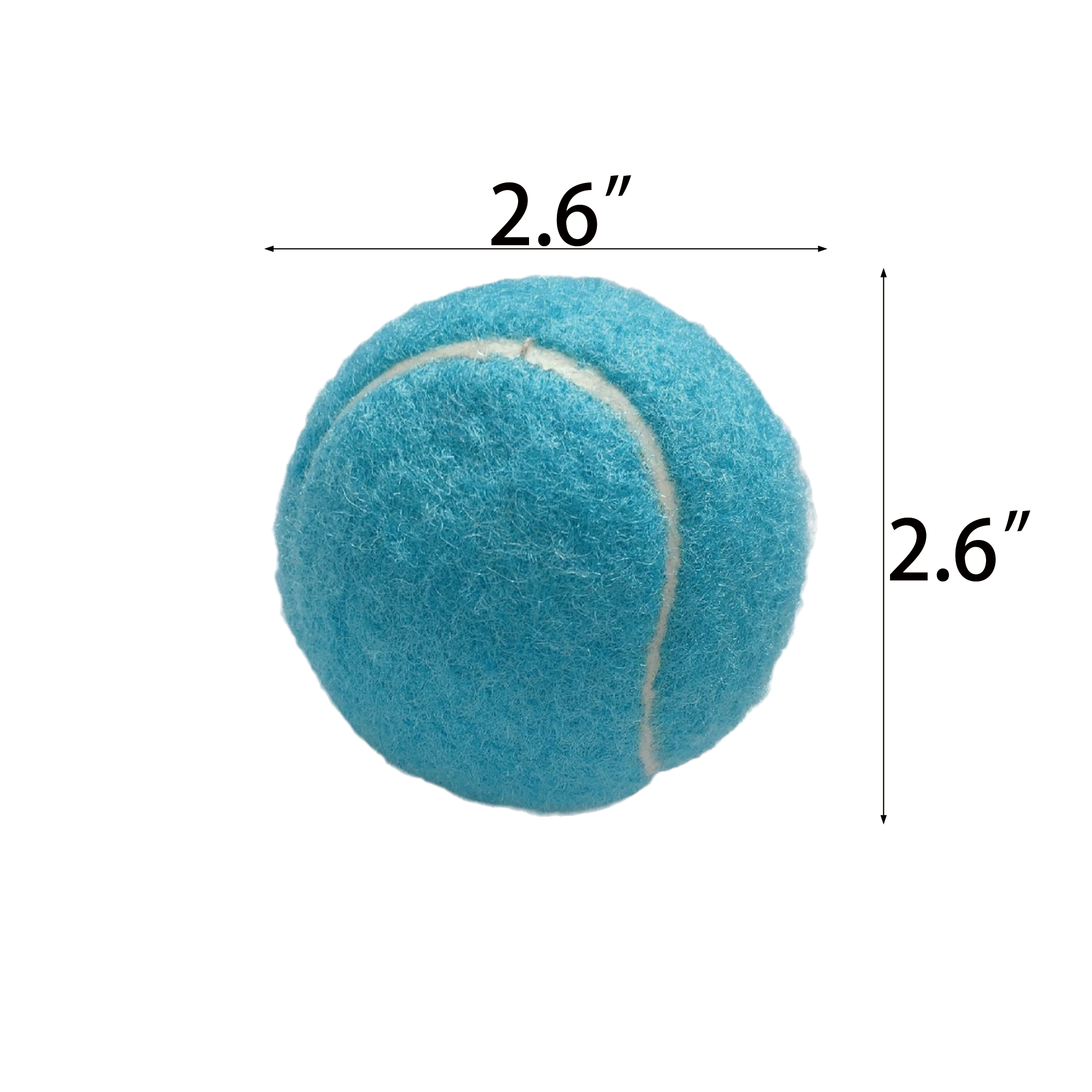 Vibrant Tennis Ball Pet Toys 3