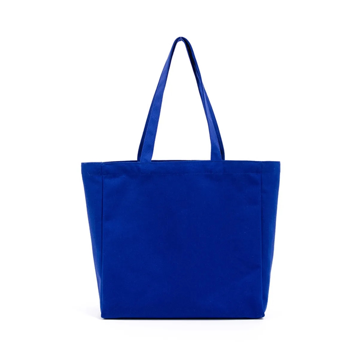 Canvas Plain Tote Bags 13.4x12.2in 4